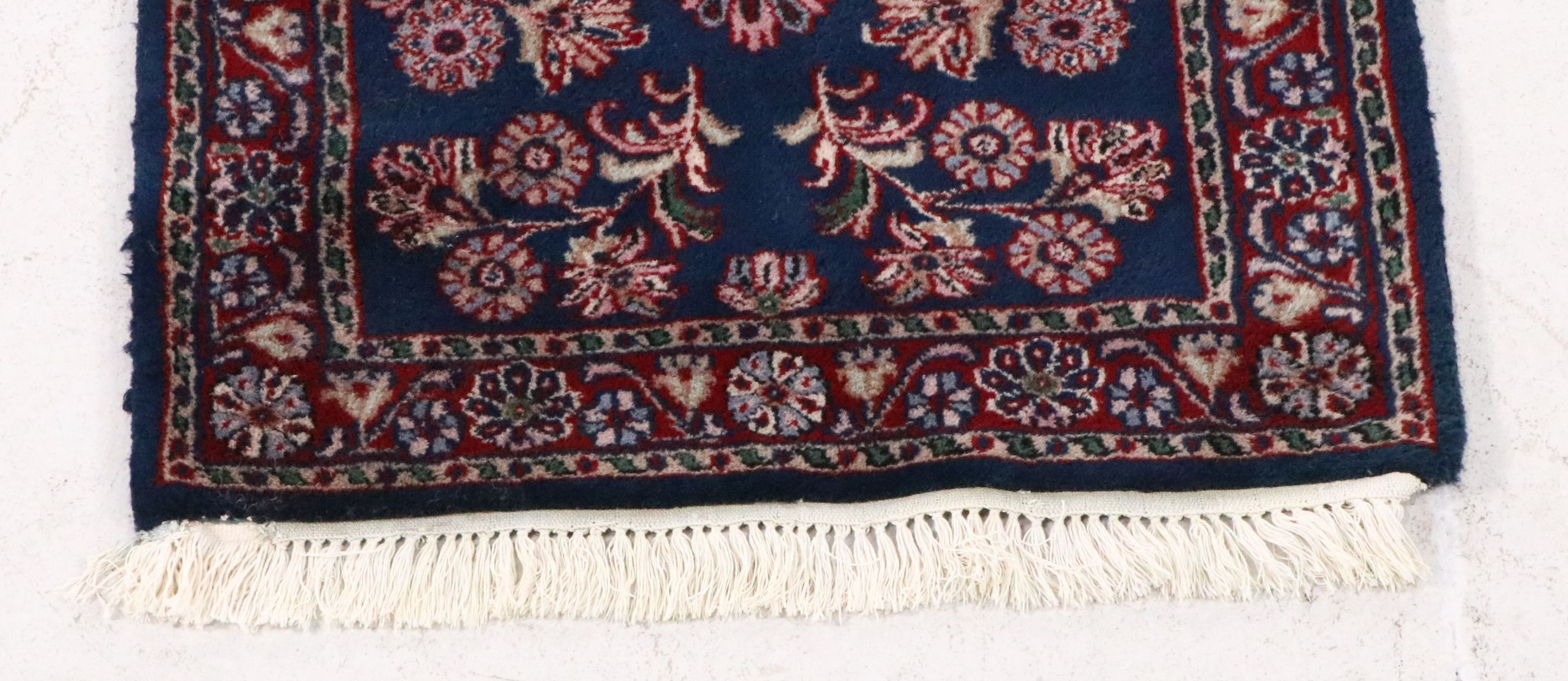2'7 x 16'5 Hand-Knotted Persian Sarouk Carpet Runner