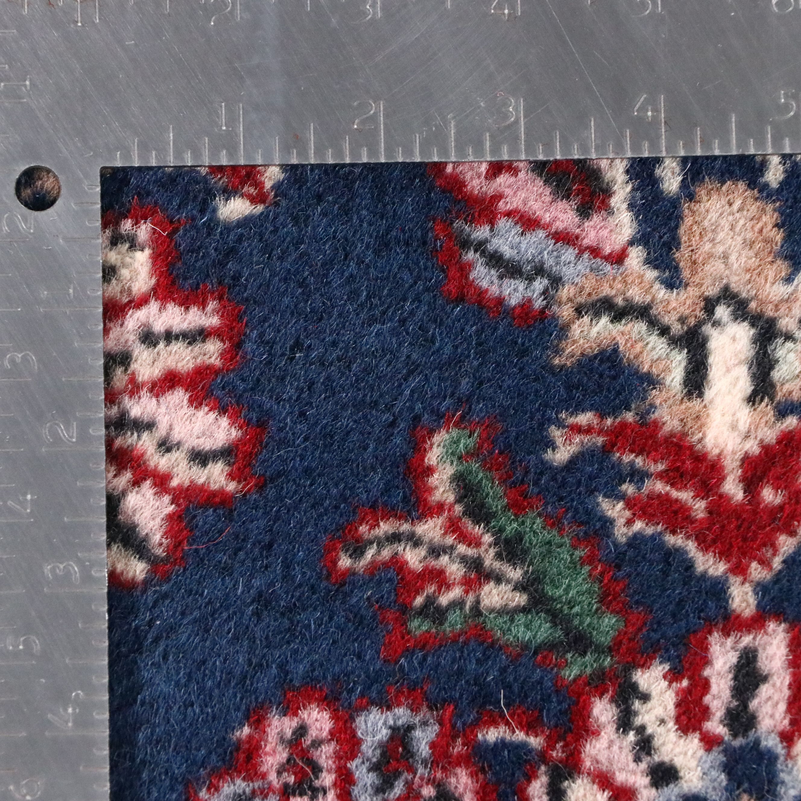 2'7 x 16'5 Hand-Knotted Persian Sarouk Carpet Runner