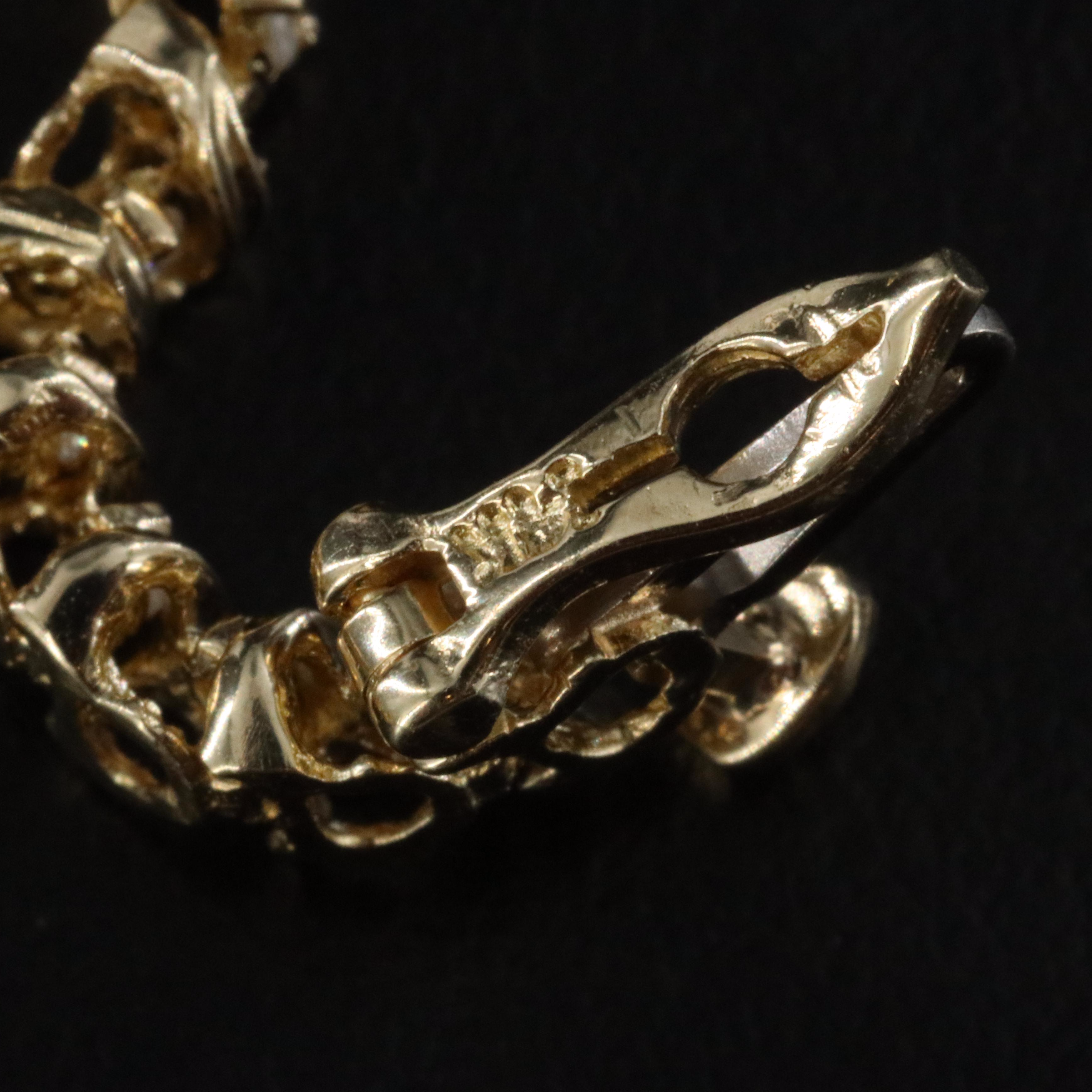 14K 1.08 CTW Diamond S-Link Bracelet