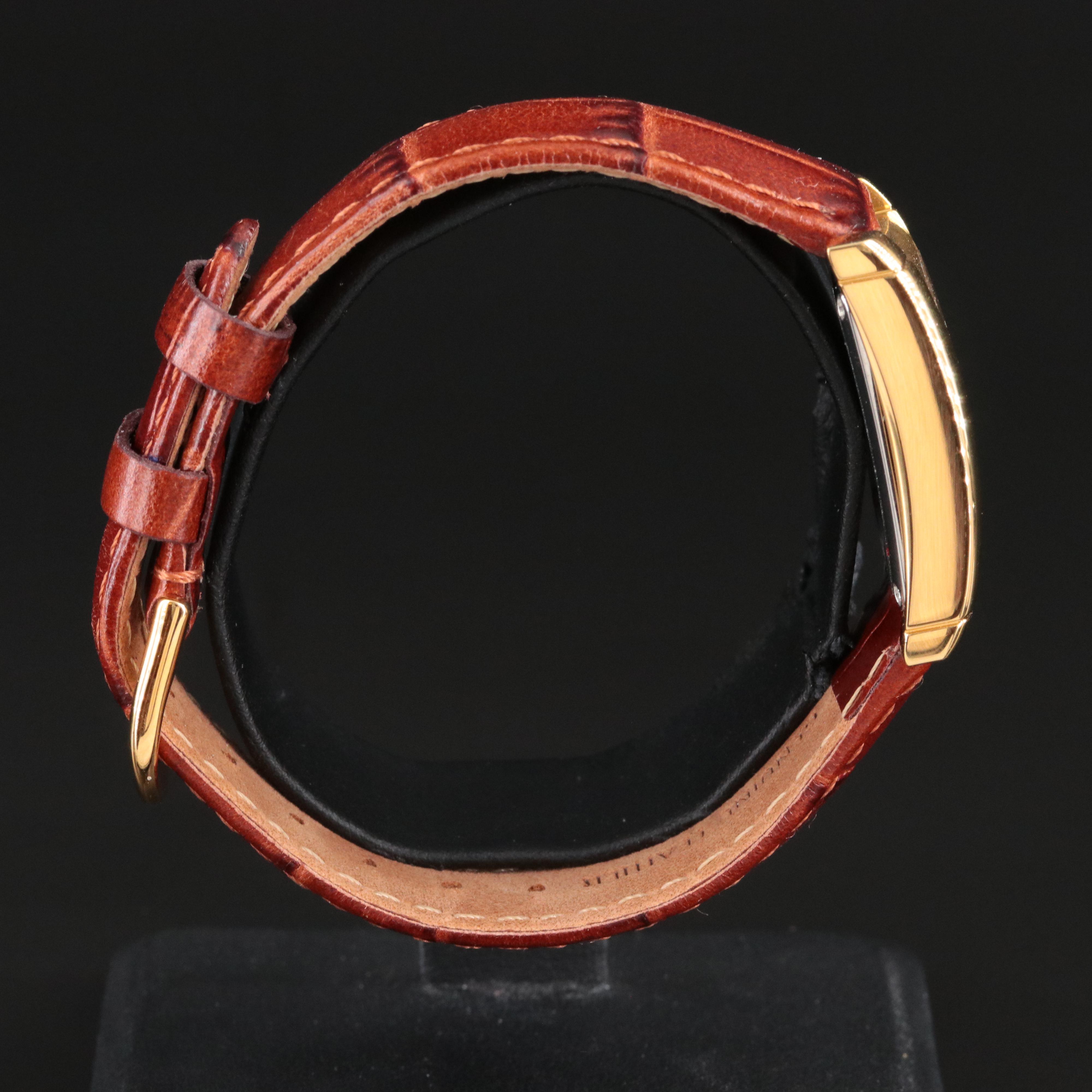 Tourneau Swiss Gold-Tone Quartz Watch