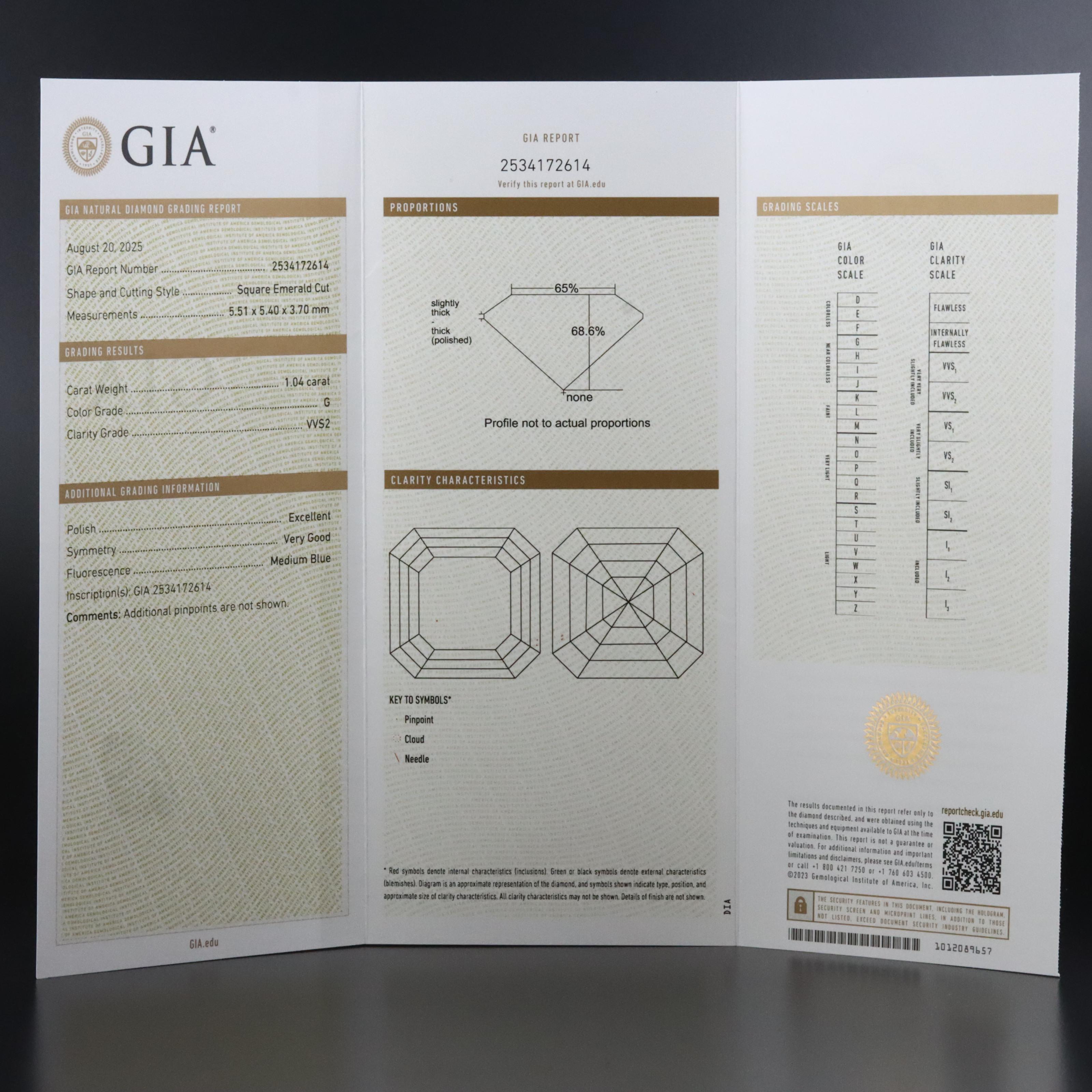 18K 2.04 CTW Diamond Stud Earrings with GIA Reports