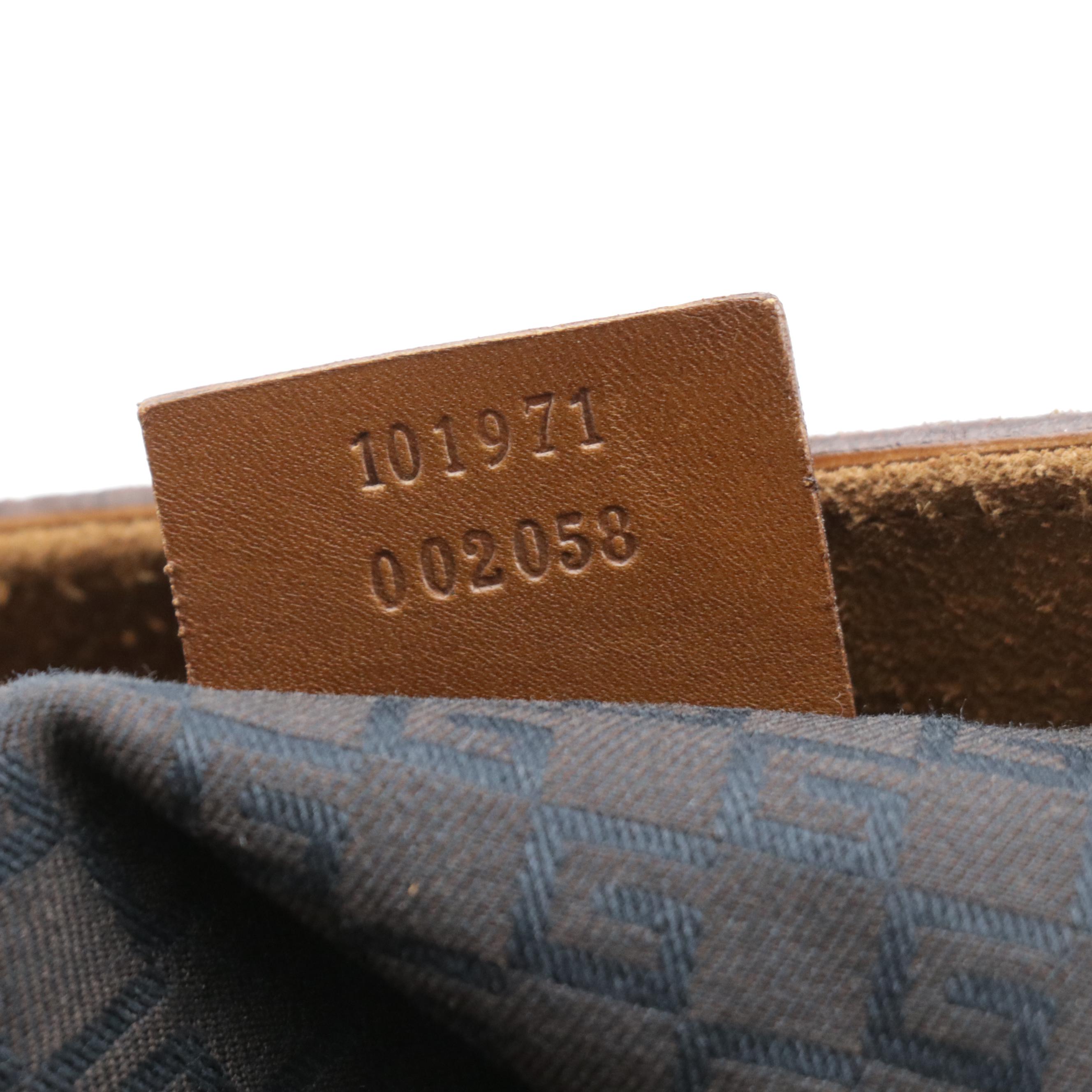 Gucci by Tom Ford Horsebit Tote in Brown Suede and Leather