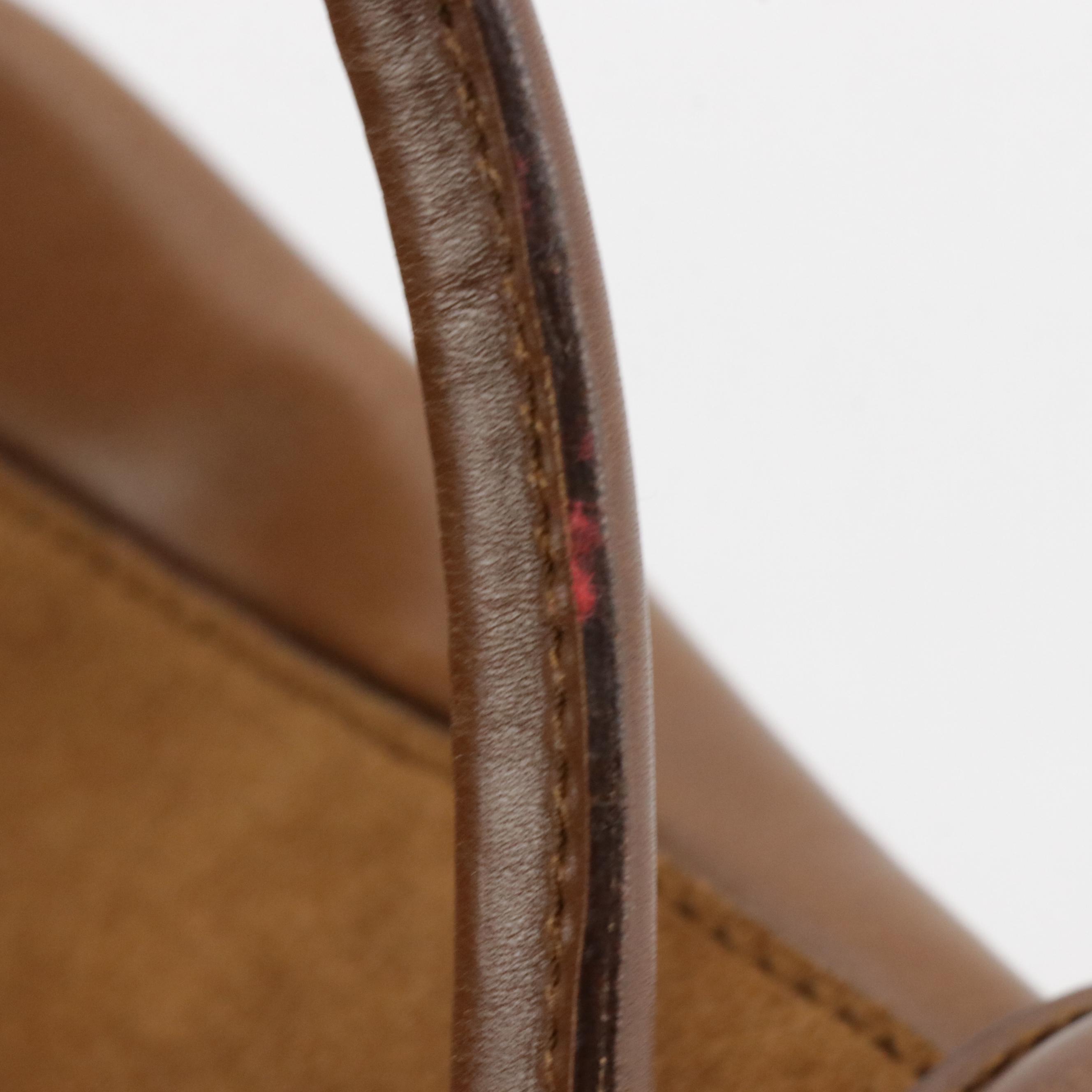 Gucci by Tom Ford Horsebit Tote in Brown Suede and Leather