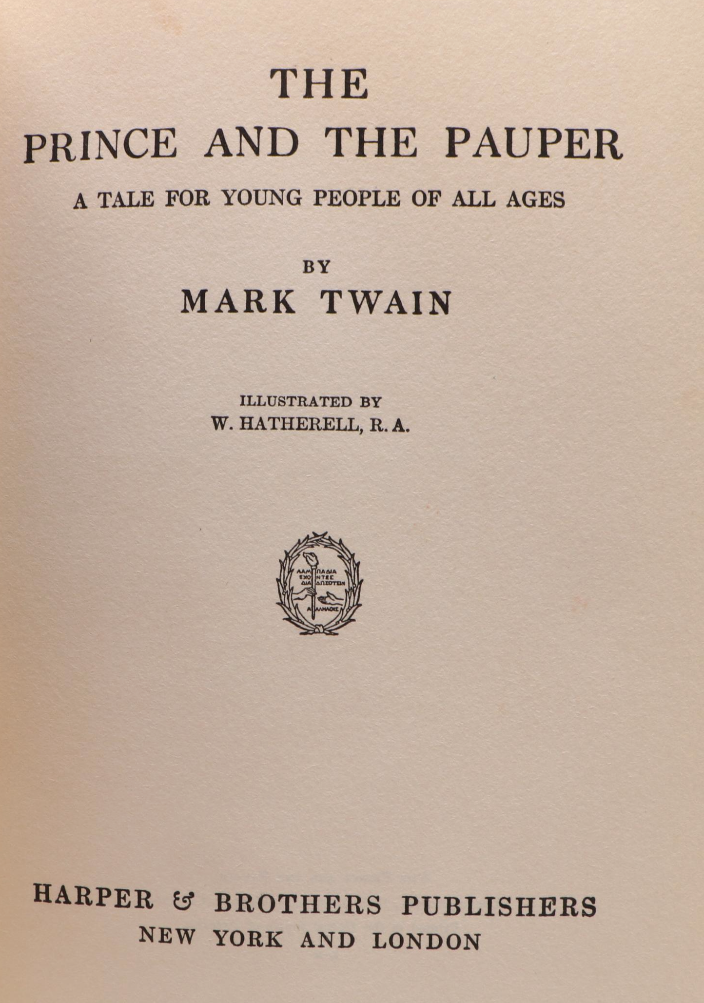 "The Prince and the Pauper" by Mark Twain and More Illustrated Children's Books