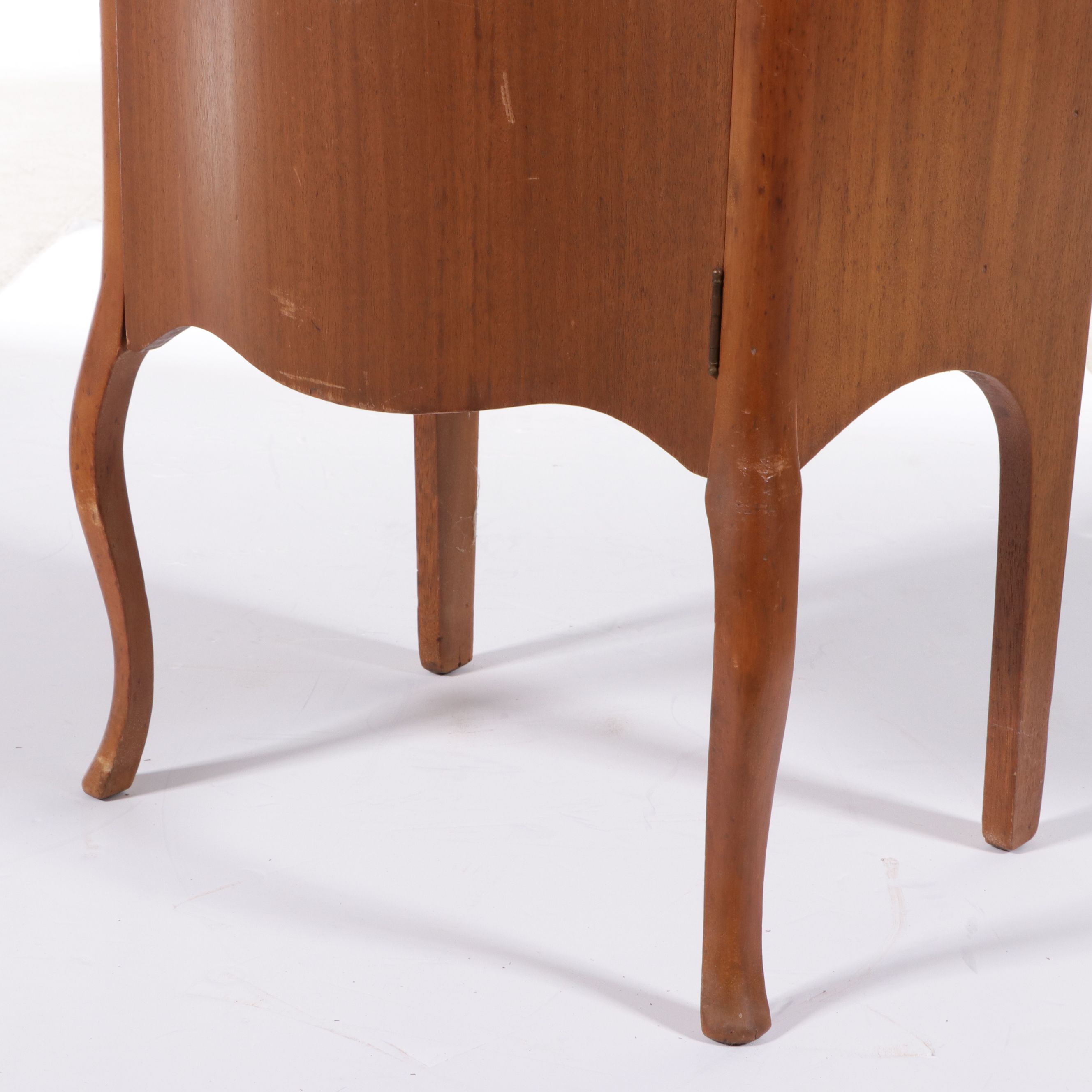 French Provincial Style Mahogany Sheet Music Cabinet, Early 20th Century