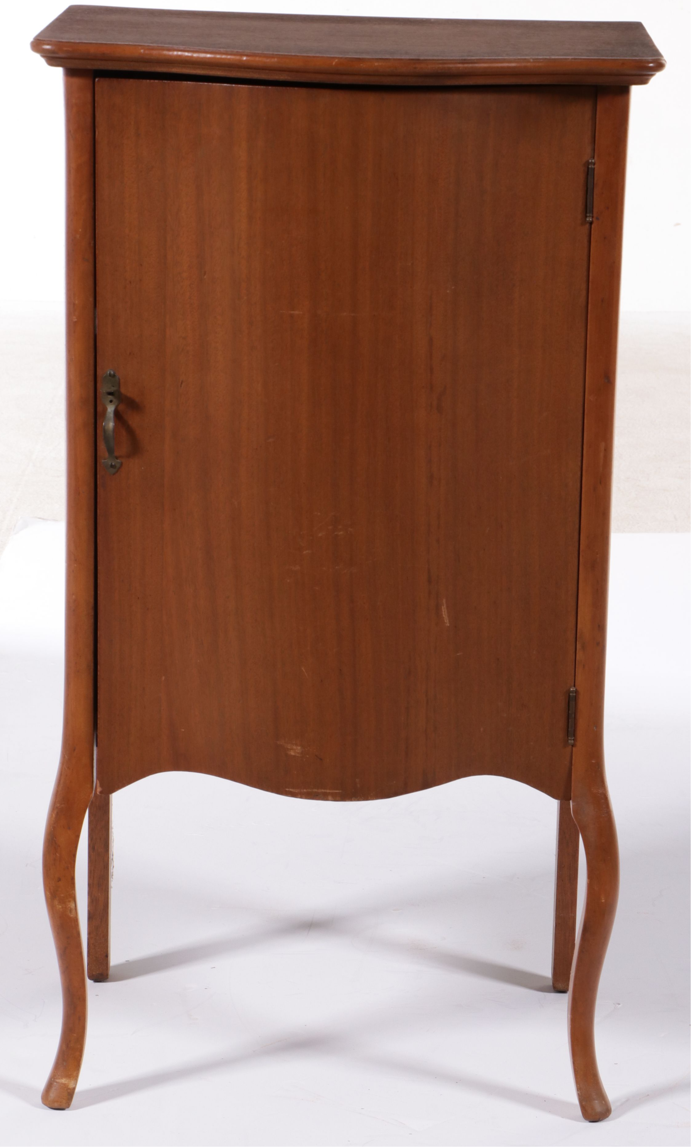 French Provincial Style Mahogany Sheet Music Cabinet, Early 20th Century