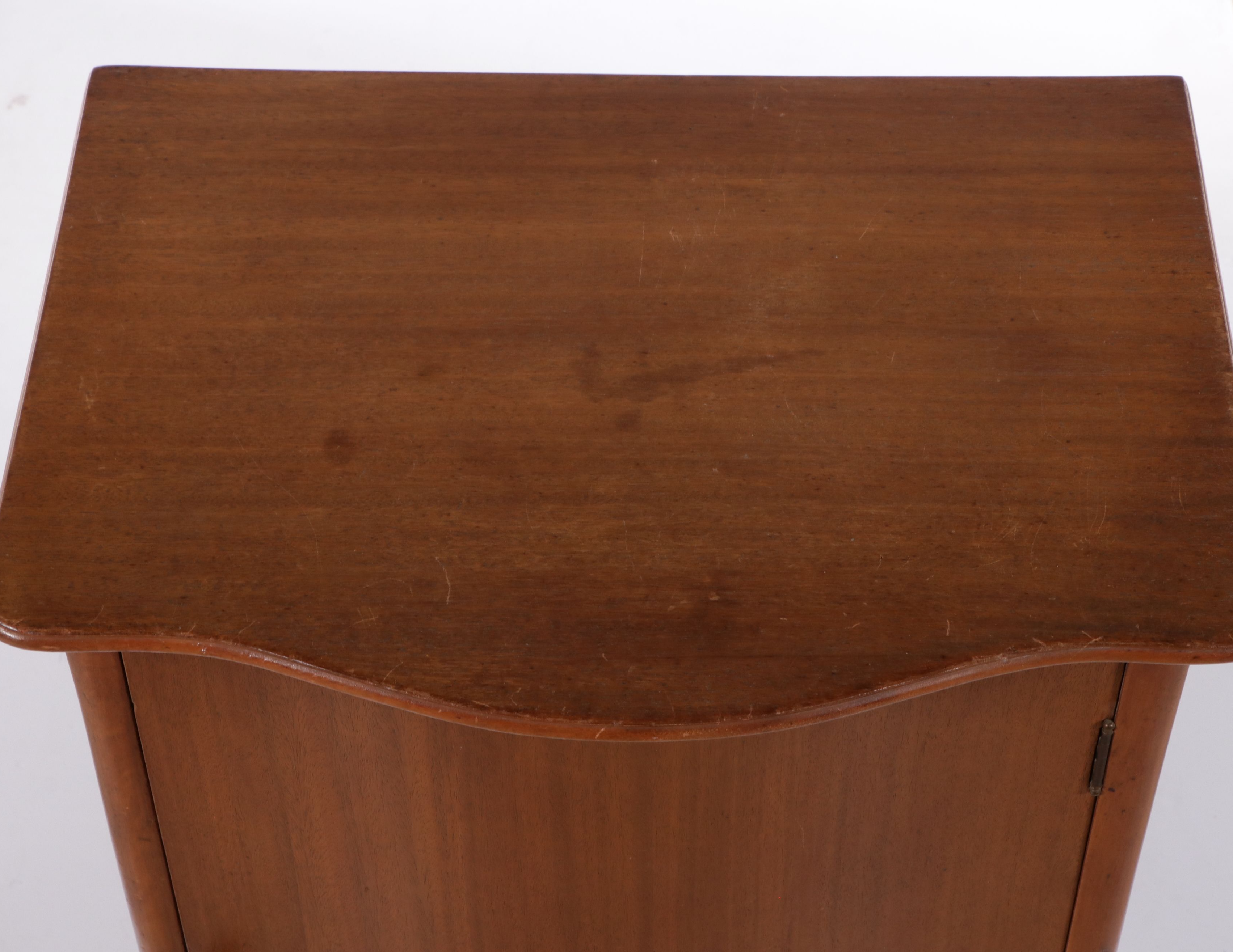 French Provincial Style Mahogany Sheet Music Cabinet, Early 20th Century