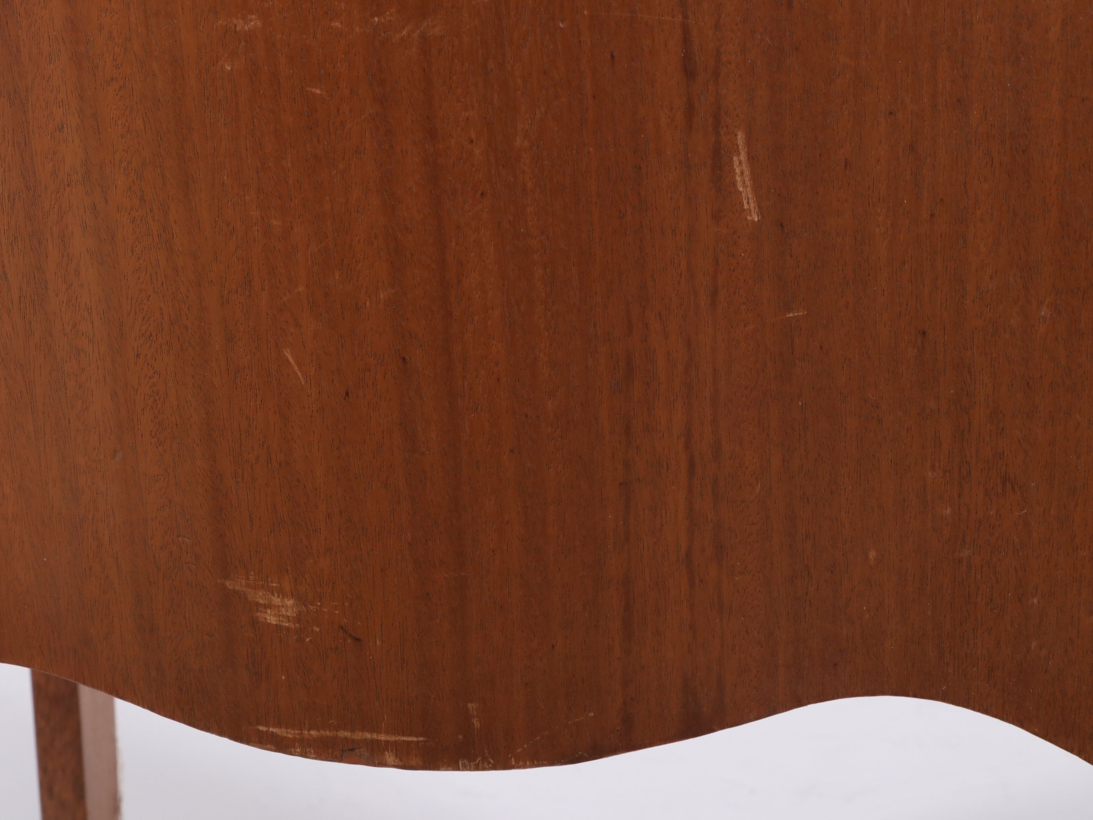 French Provincial Style Mahogany Sheet Music Cabinet, Early 20th Century