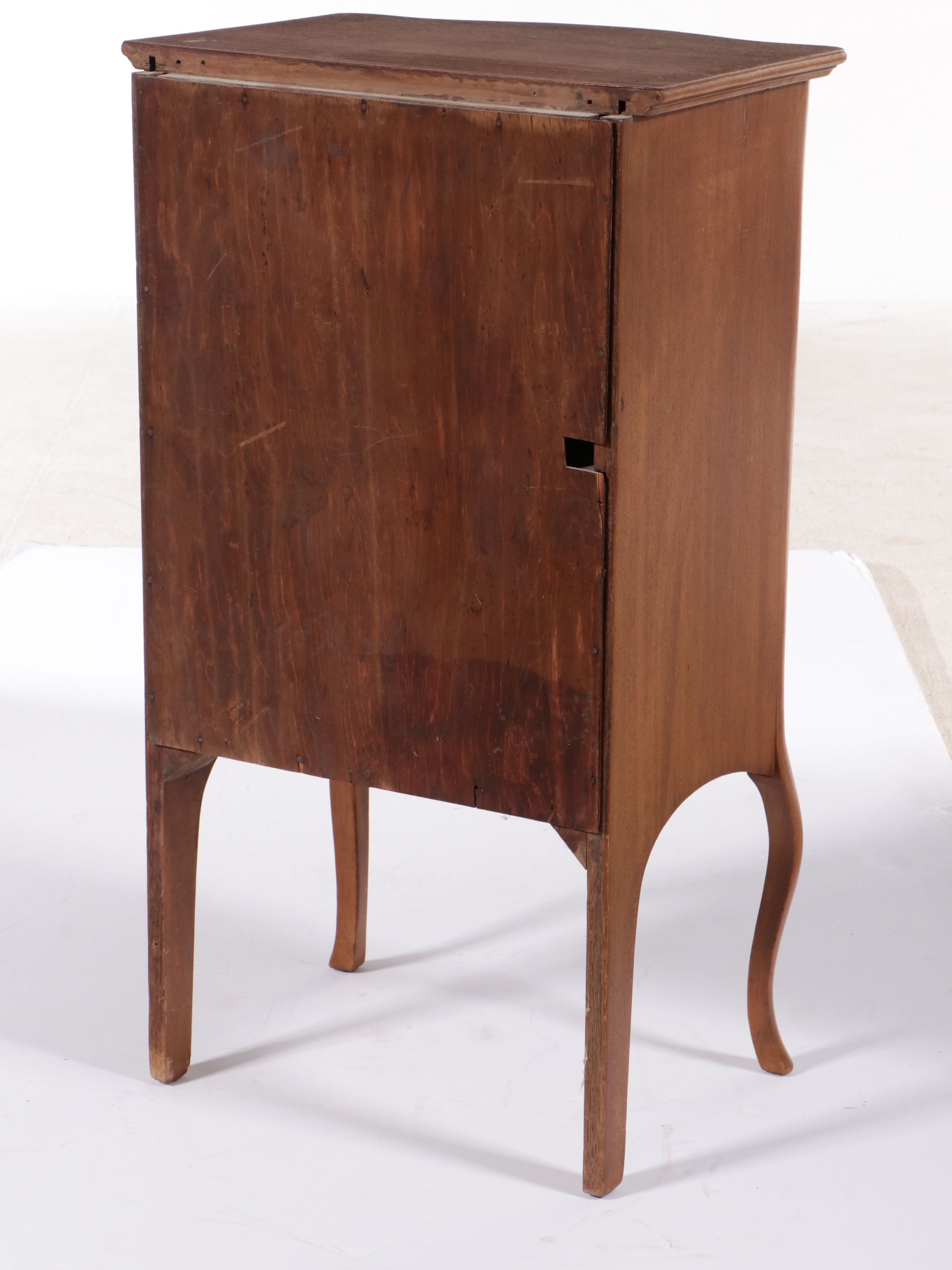 French Provincial Style Mahogany Sheet Music Cabinet, Early 20th Century