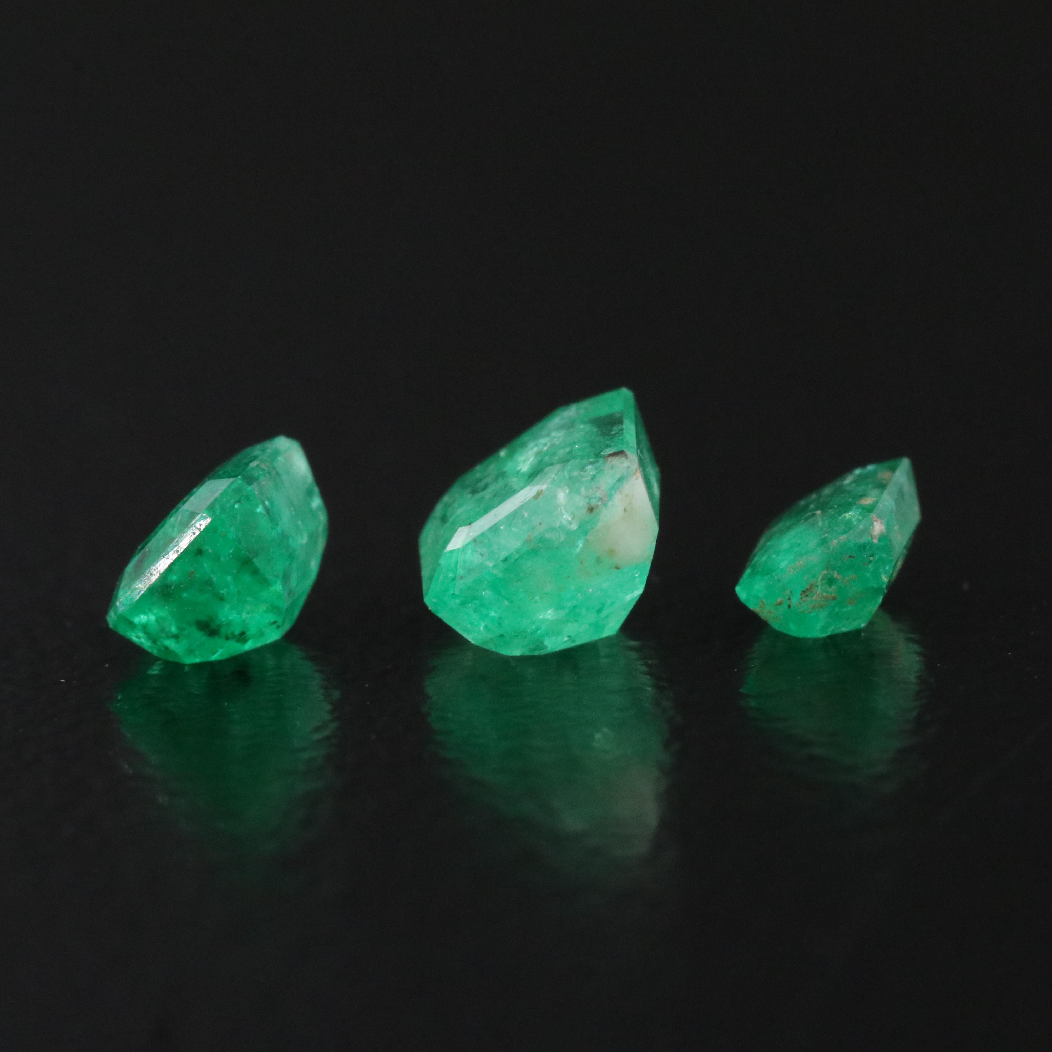 Loose 1.64 CTW Emeralds
