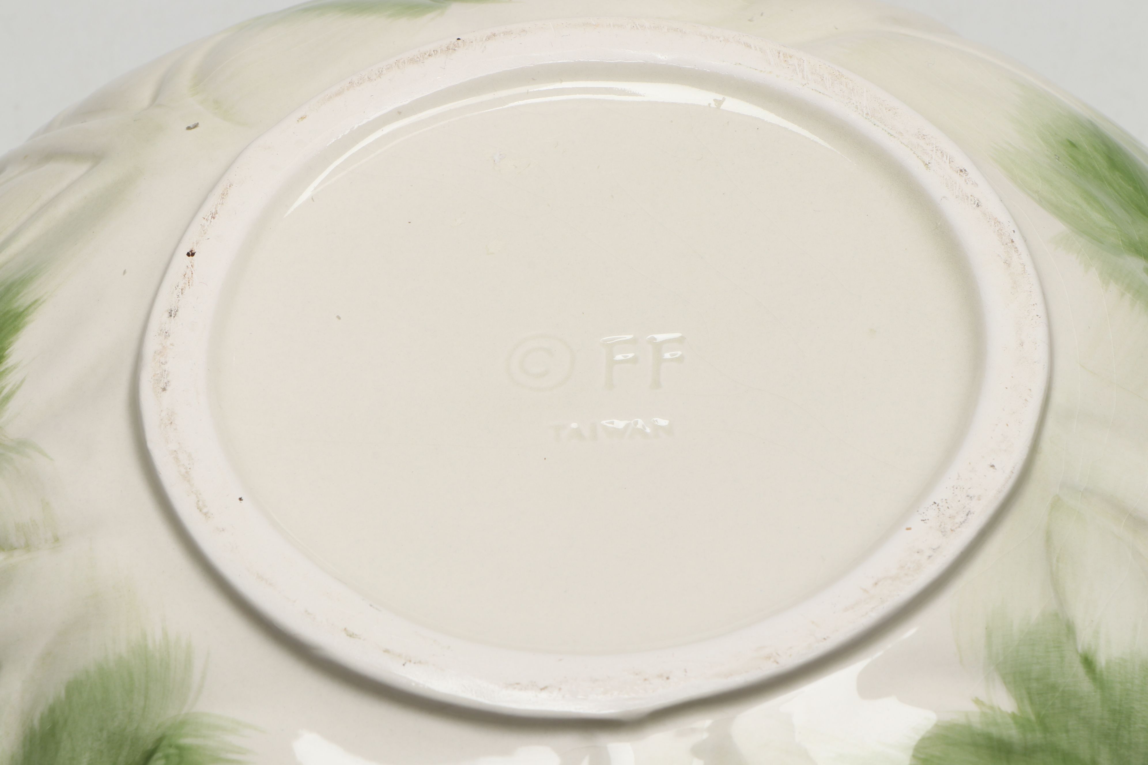 Fitz & Floyd Majolica Porcelain Soup Tureen, Serving Bowl, and More Tableware