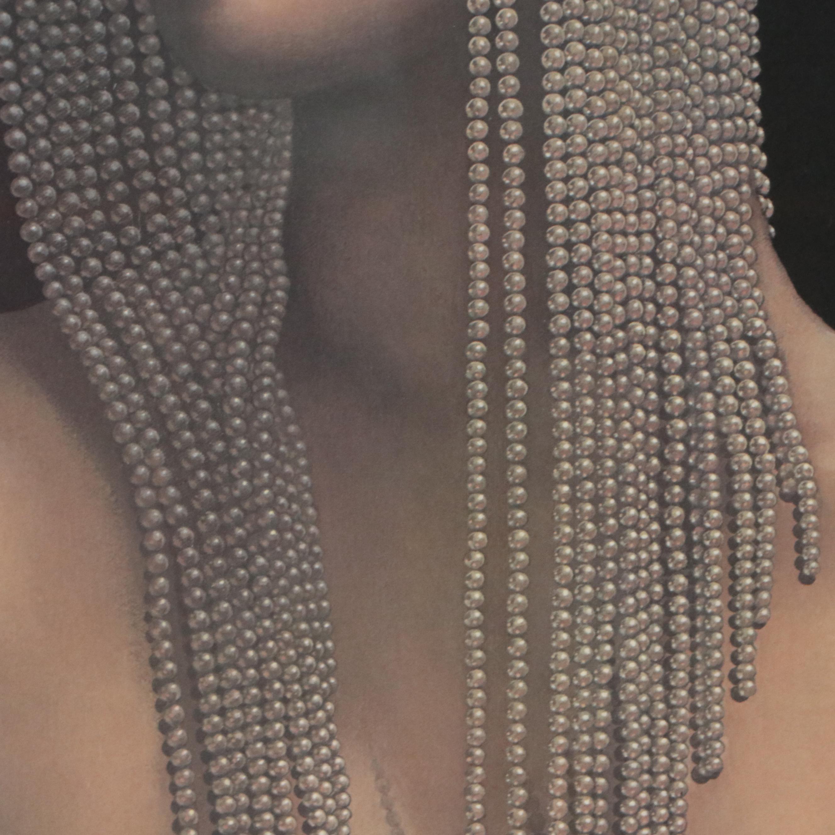 1/2 Jane Whiting Chrzanoska Offset Lithograph "Solitaire", 21st Century