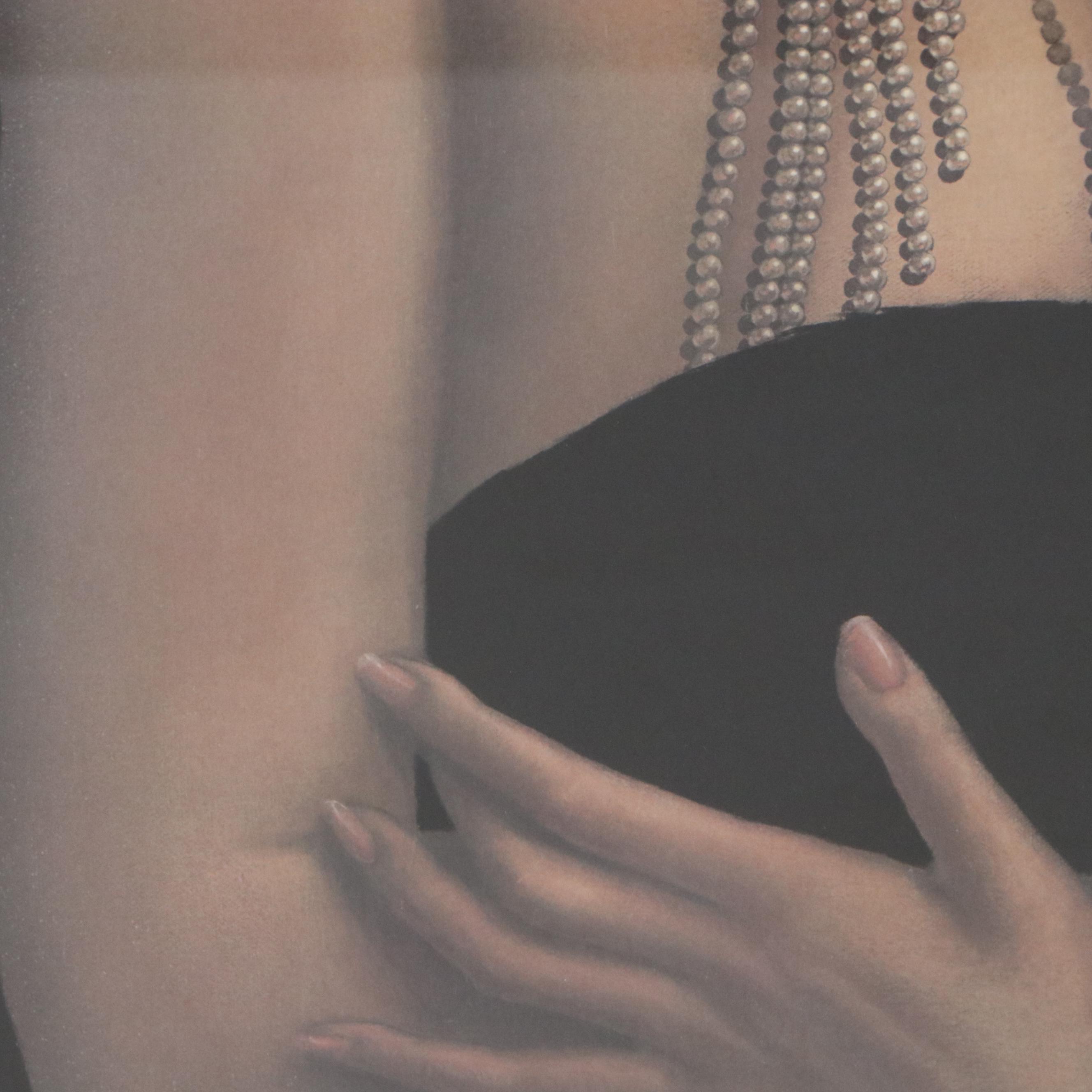 1/2 Jane Whiting Chrzanoska Offset Lithograph "Solitaire", 21st Century