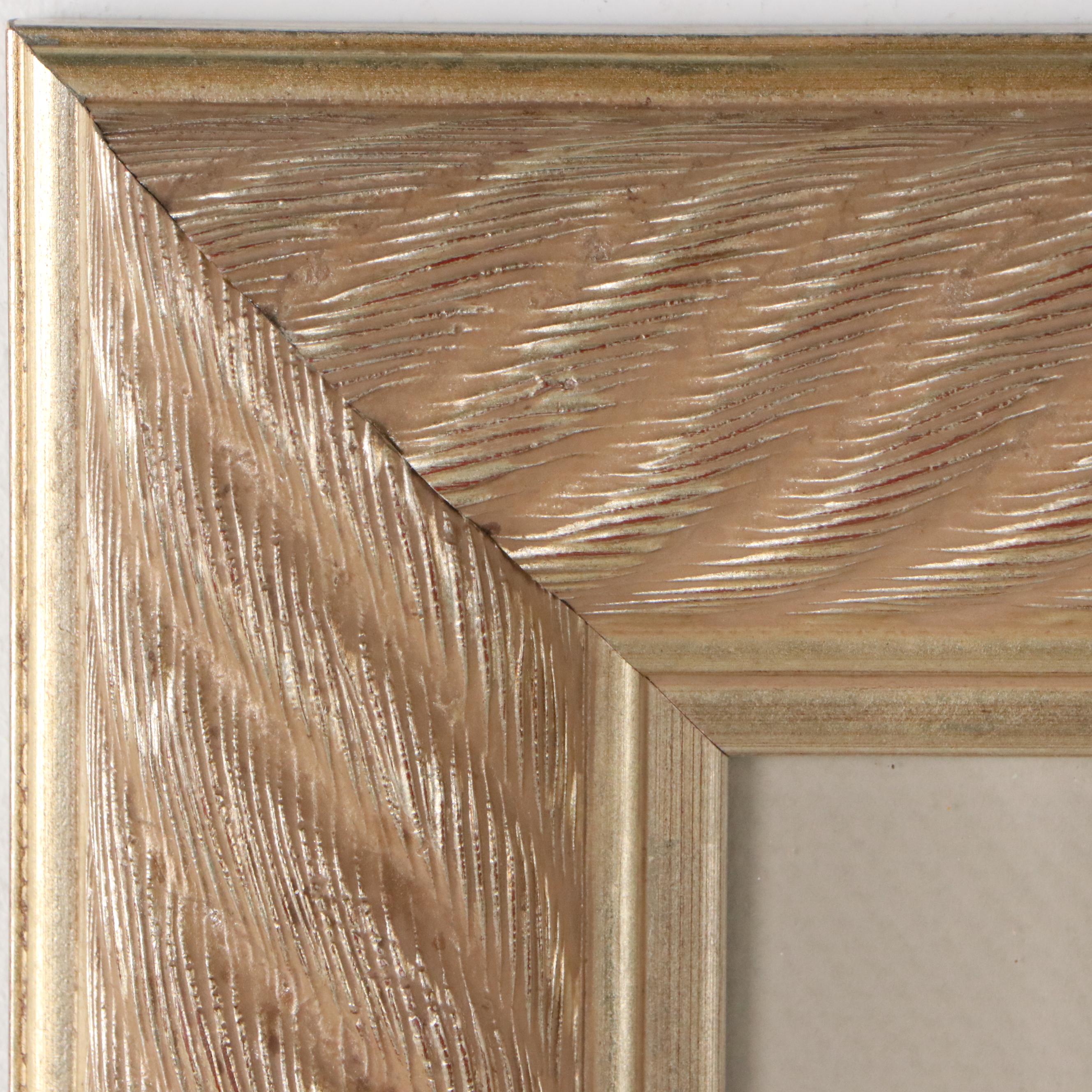 1/2 Jane Whiting Chrzanoska Offset Lithograph "Solitaire", 21st Century