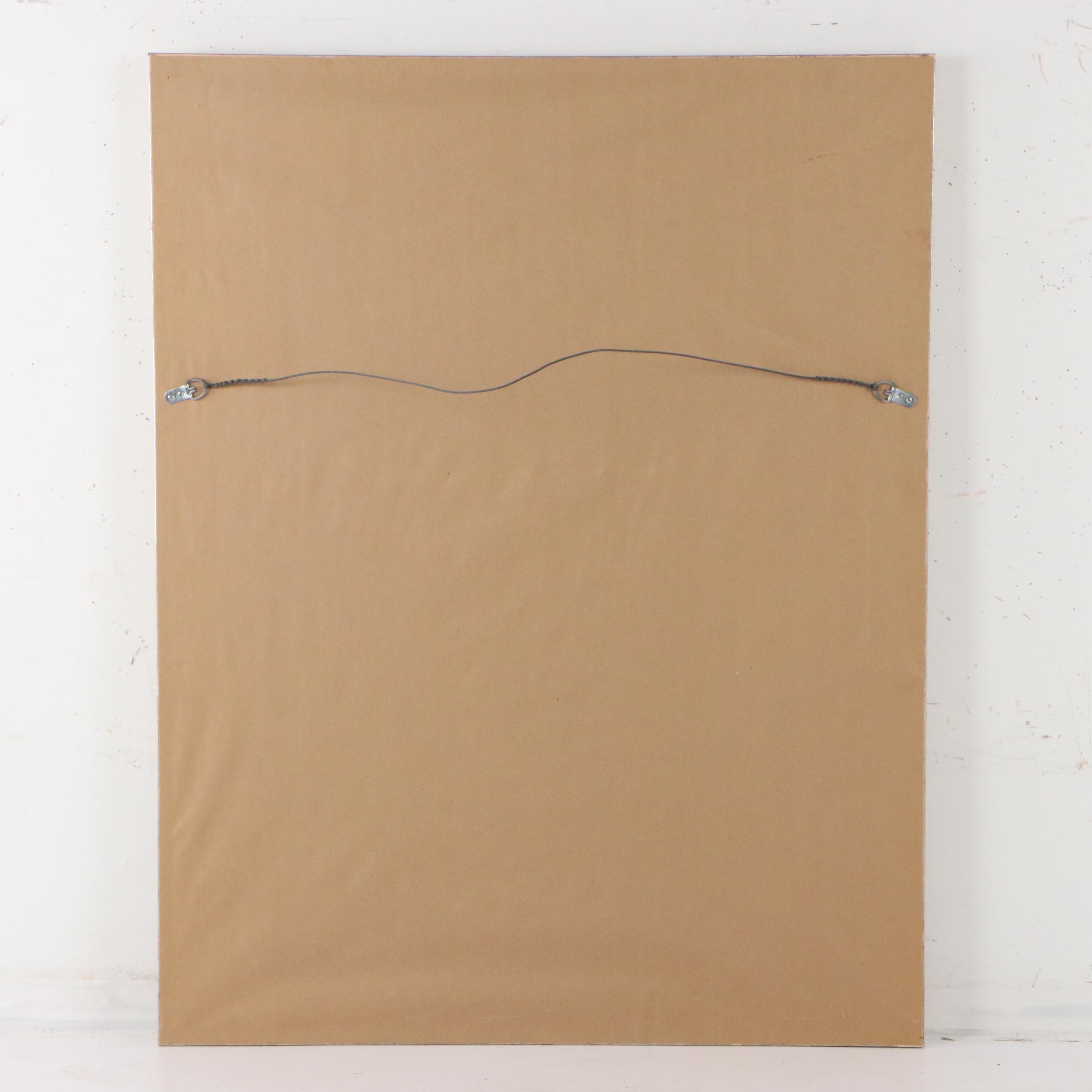 1/2 Jane Whiting Chrzanoska Offset Lithograph "Solitaire", 21st Century