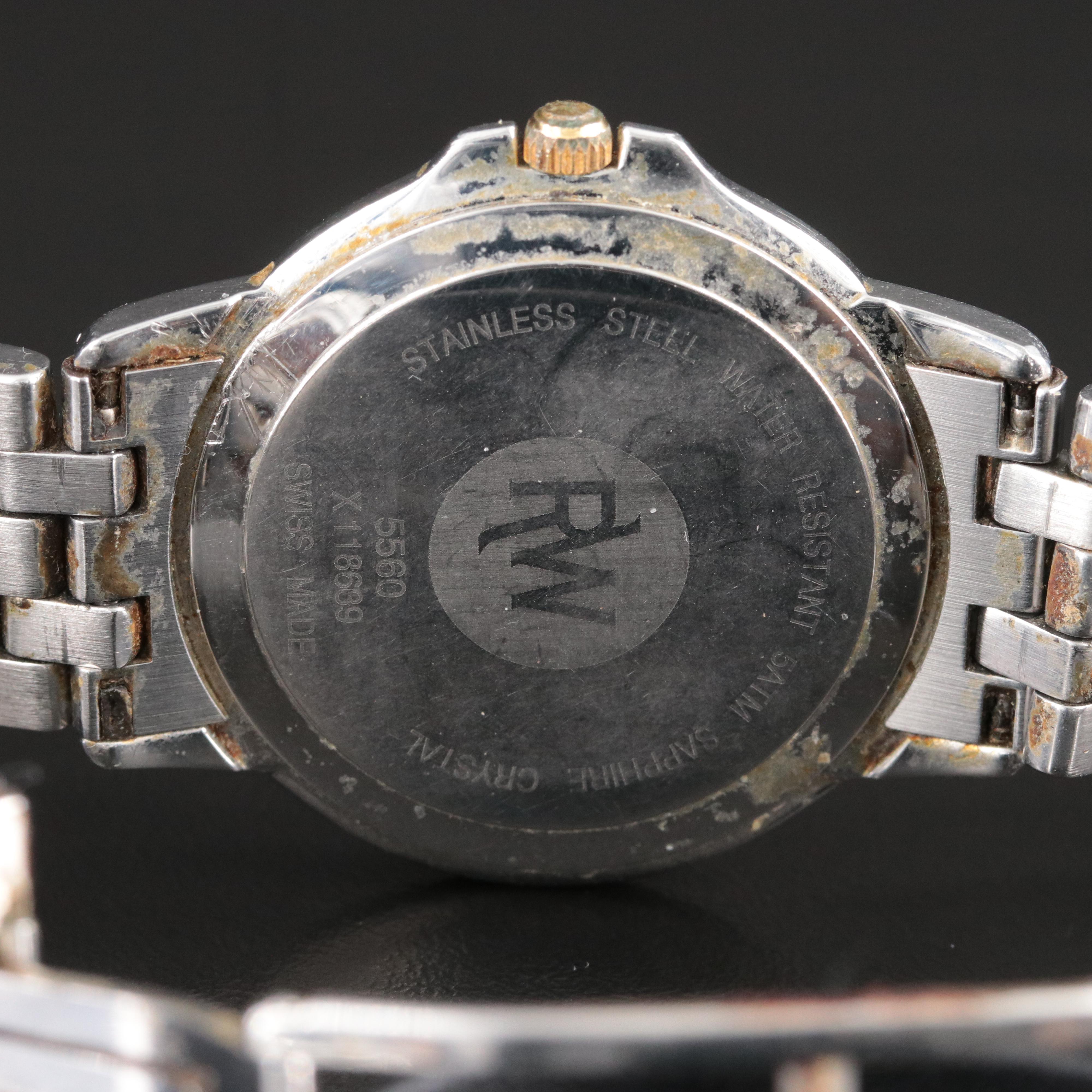 Raymond Weil Tango Collection Two-Tone Swiss Quartz Watch 5560