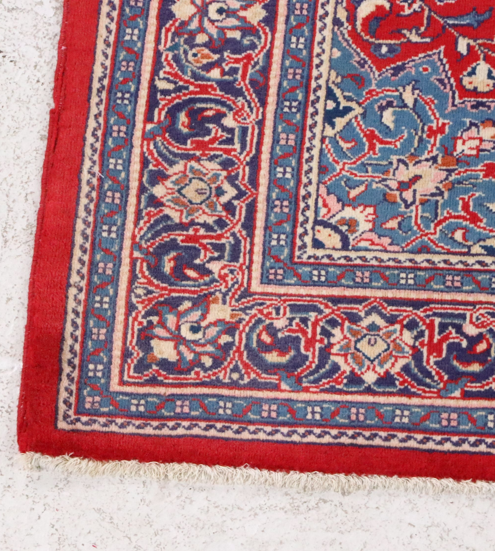 4'6 x 7' Hand-Knotted Persian Mahal Area Rug