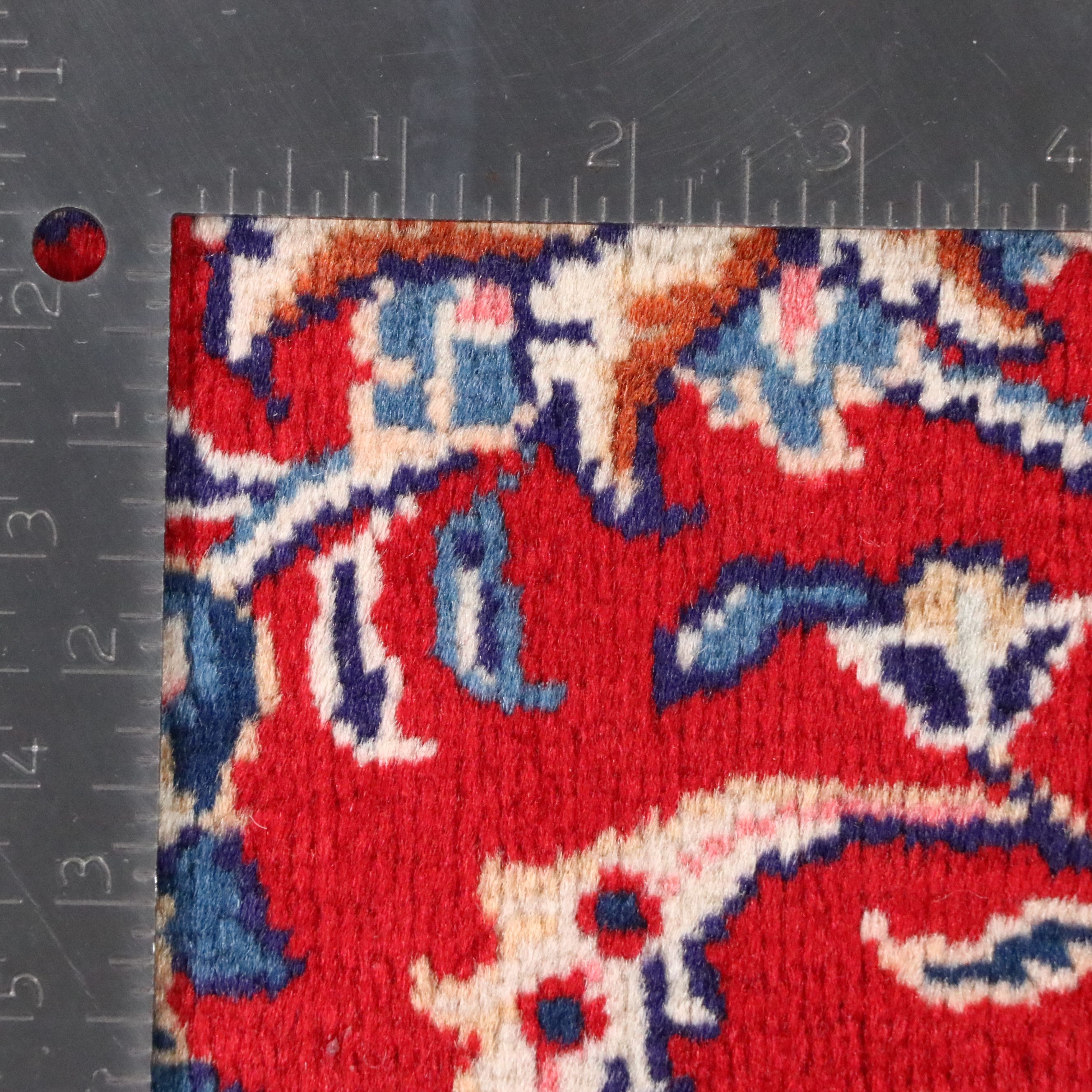 4'6 x 7' Hand-Knotted Persian Mahal Area Rug