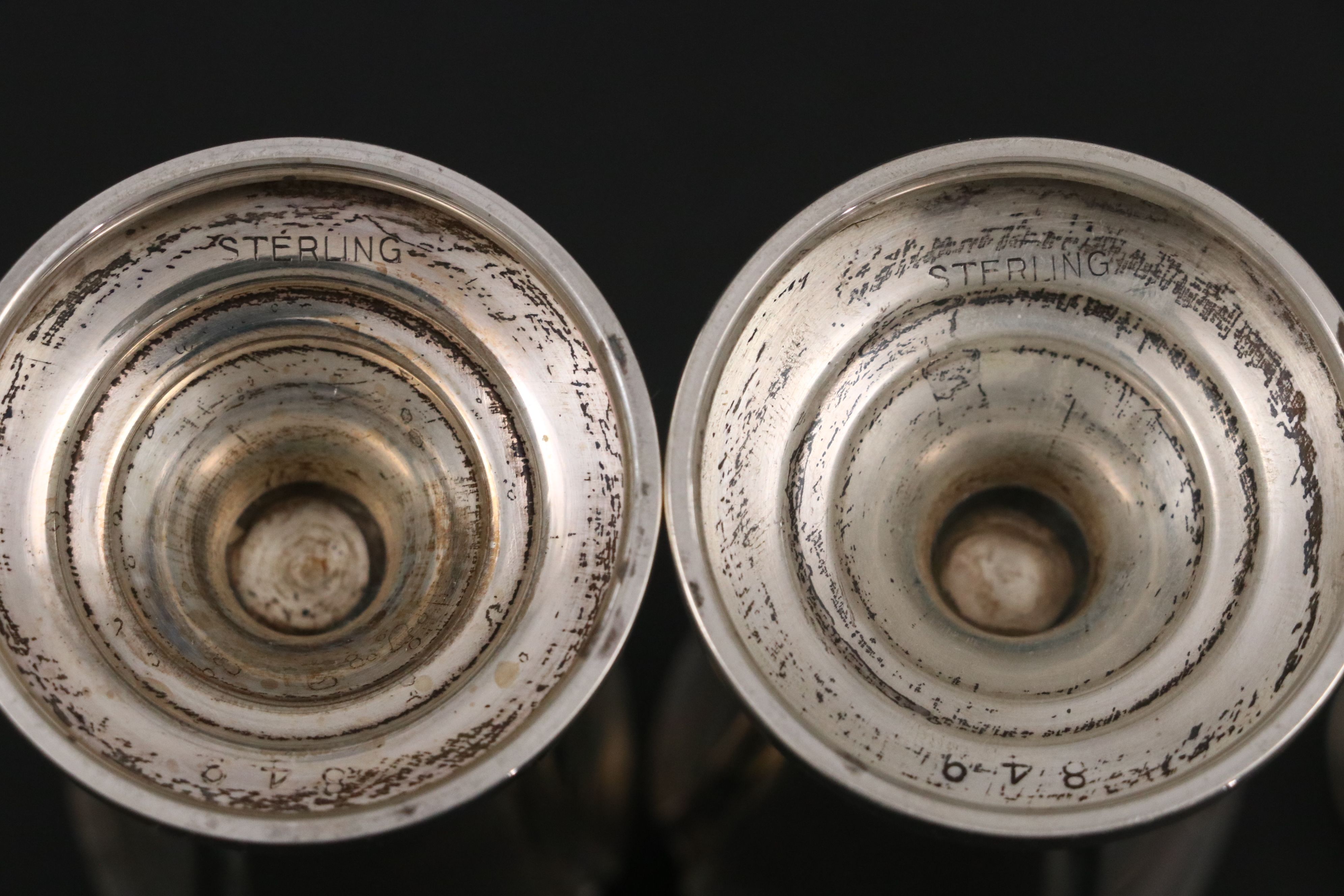 Rogers "Remembrance" Silver Plate Flatware with Sterling Shakers, 20th Century