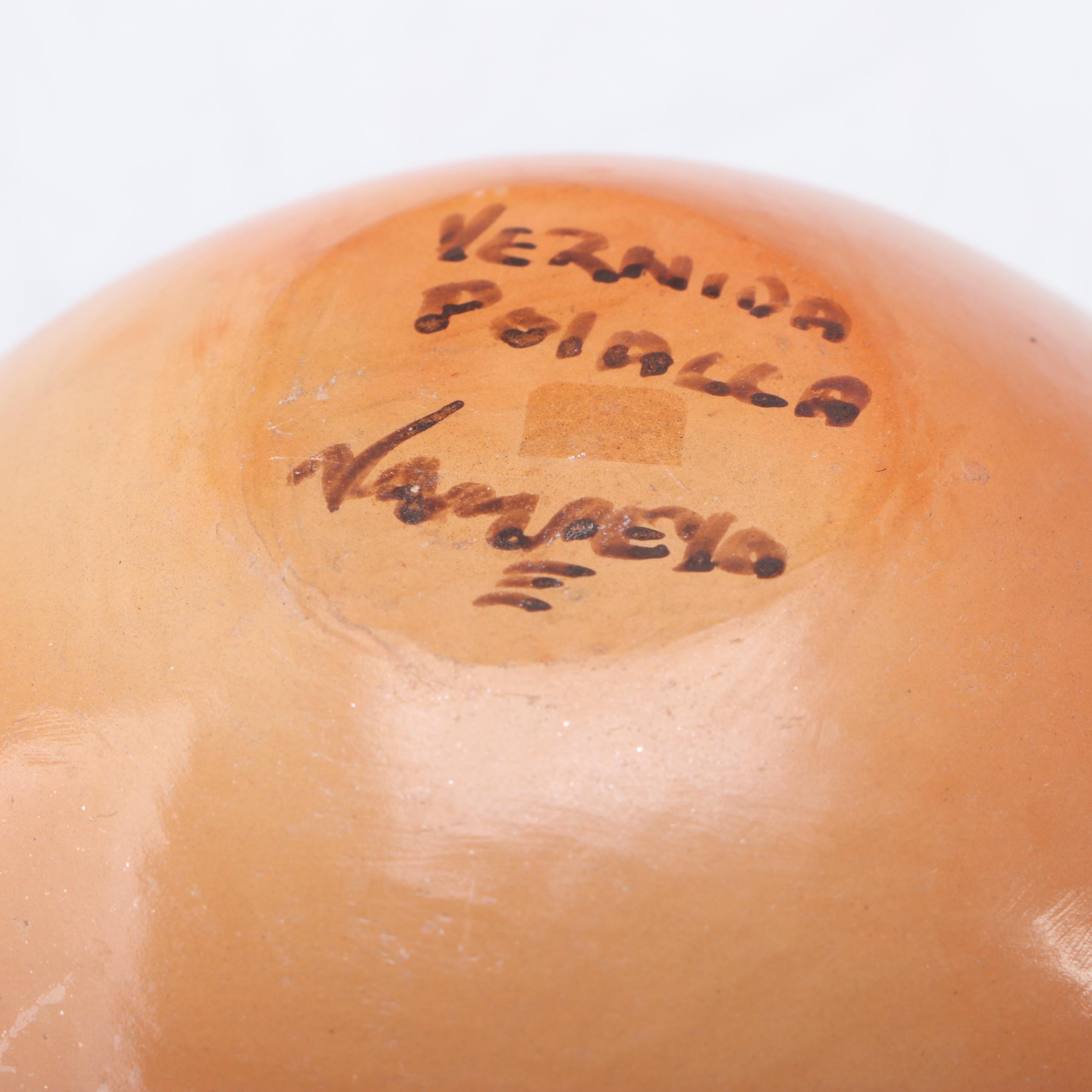 Vernida Polacca Nampeyo Hopi Pueblo Polychrome Seed Pot