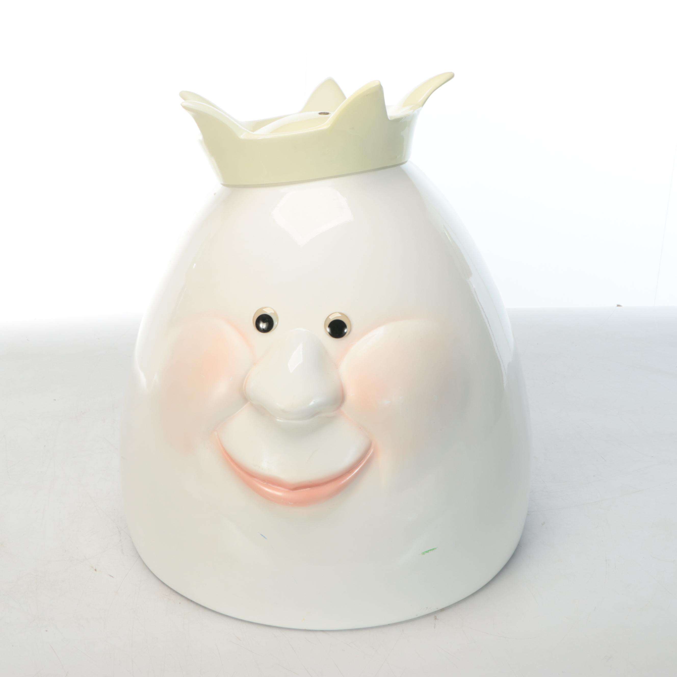 Humpty Dumpty Pastel Composite Shelf Sitter Figurine