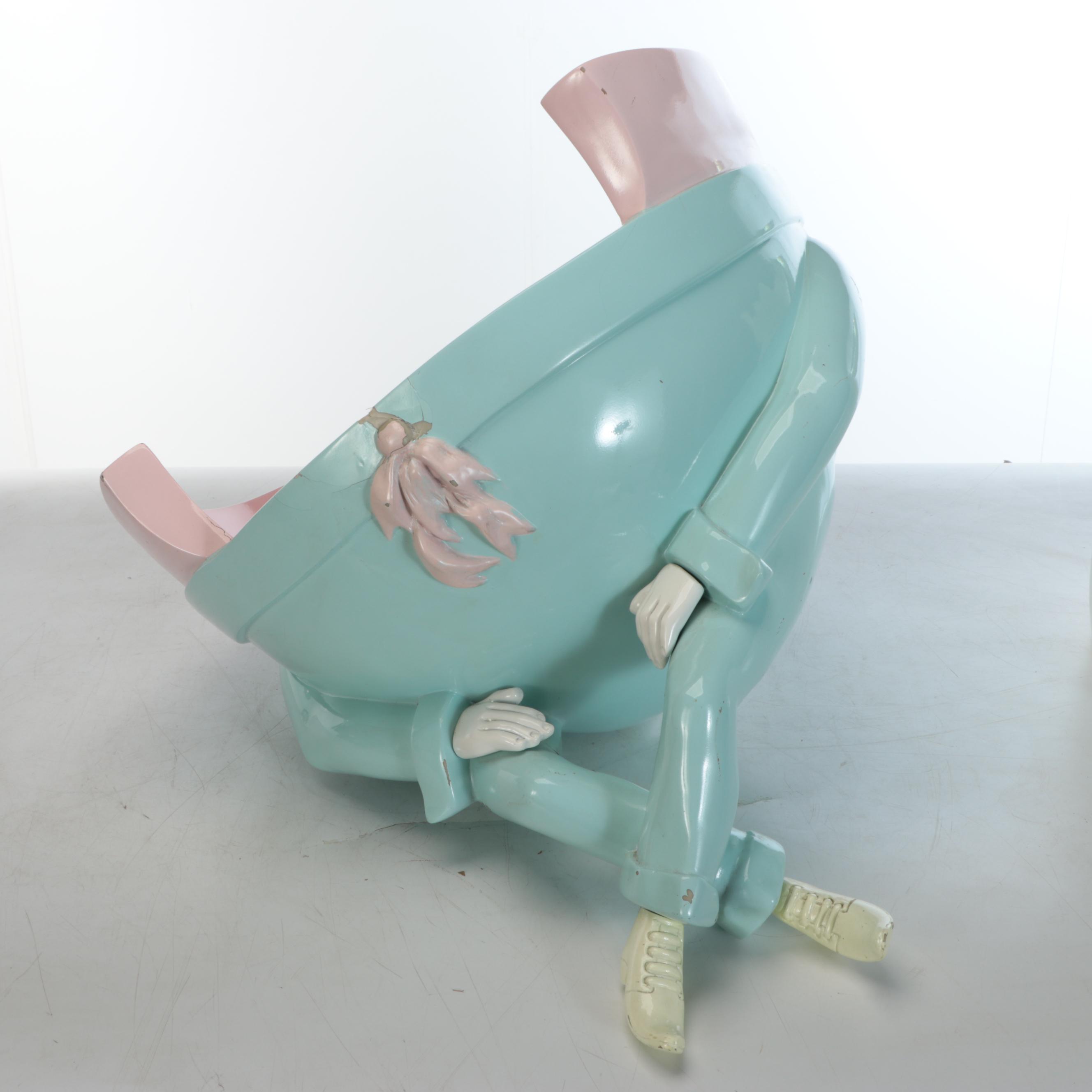 Humpty Dumpty Pastel Composite Shelf Sitter Figurine