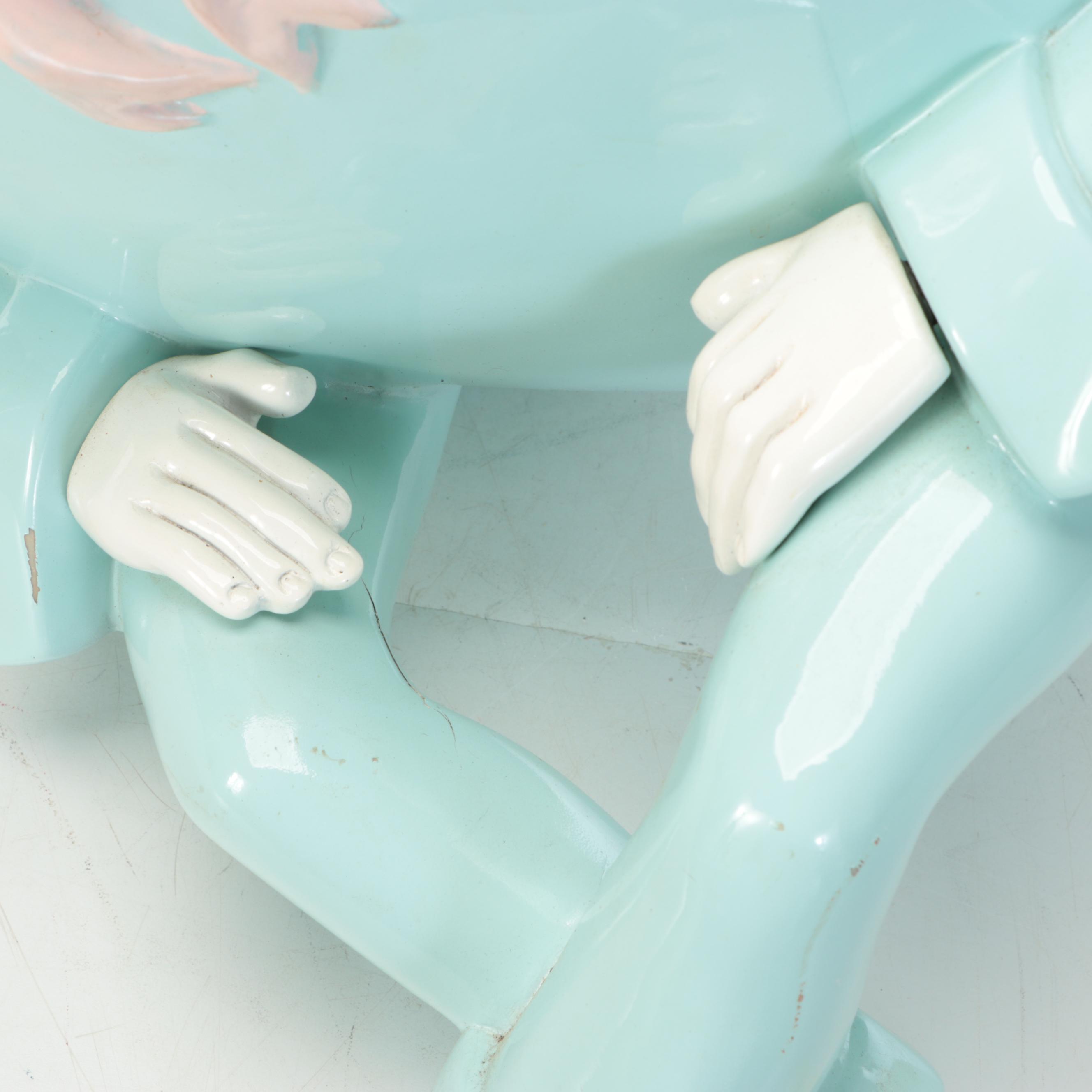 Humpty Dumpty Pastel Composite Shelf Sitter Figurine