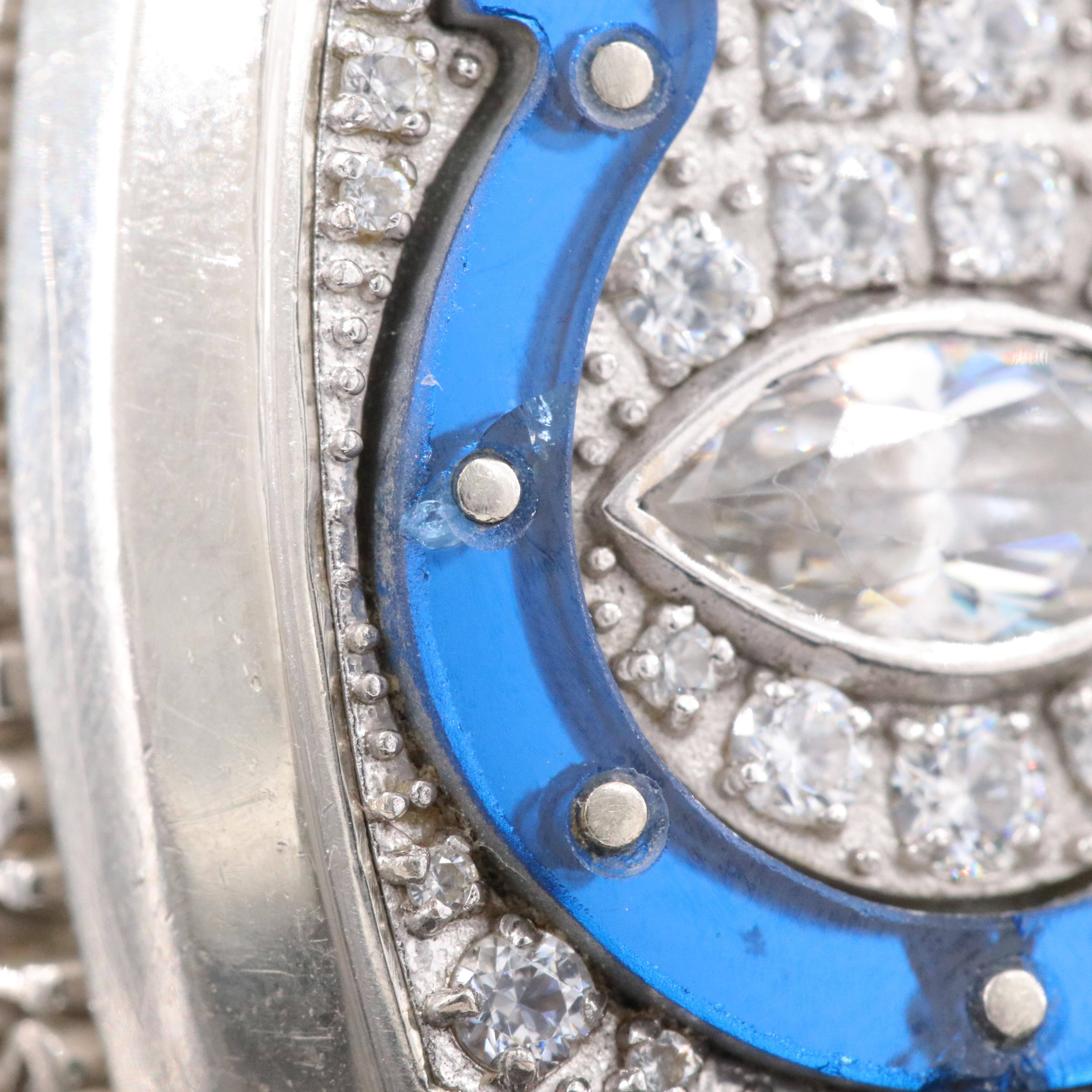 2006 Indianapolis Colts Super Bowl XLI Champions 10K CZ Staff Ring