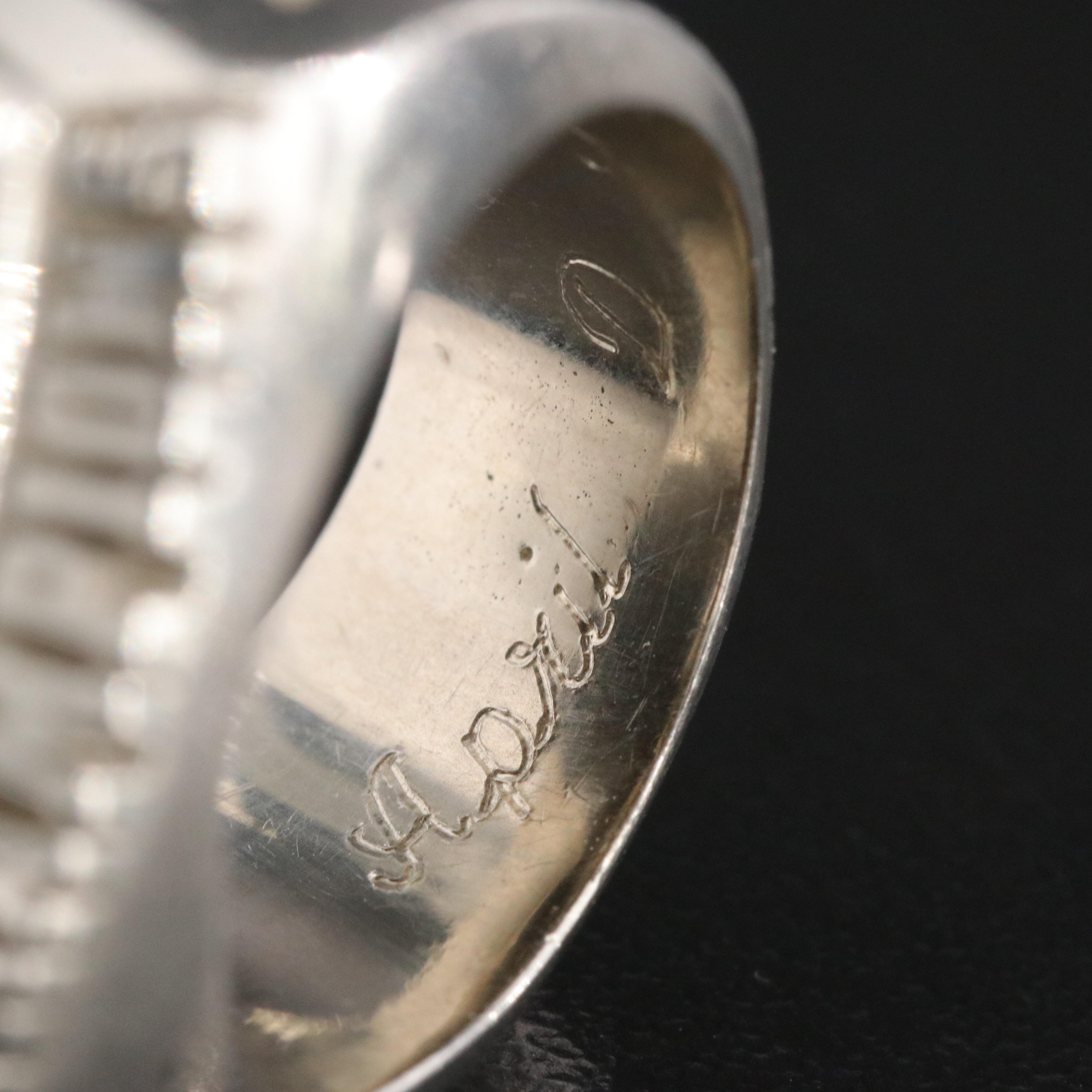 2006 Indianapolis Colts Super Bowl XLI Champions 10K CZ Staff Ring