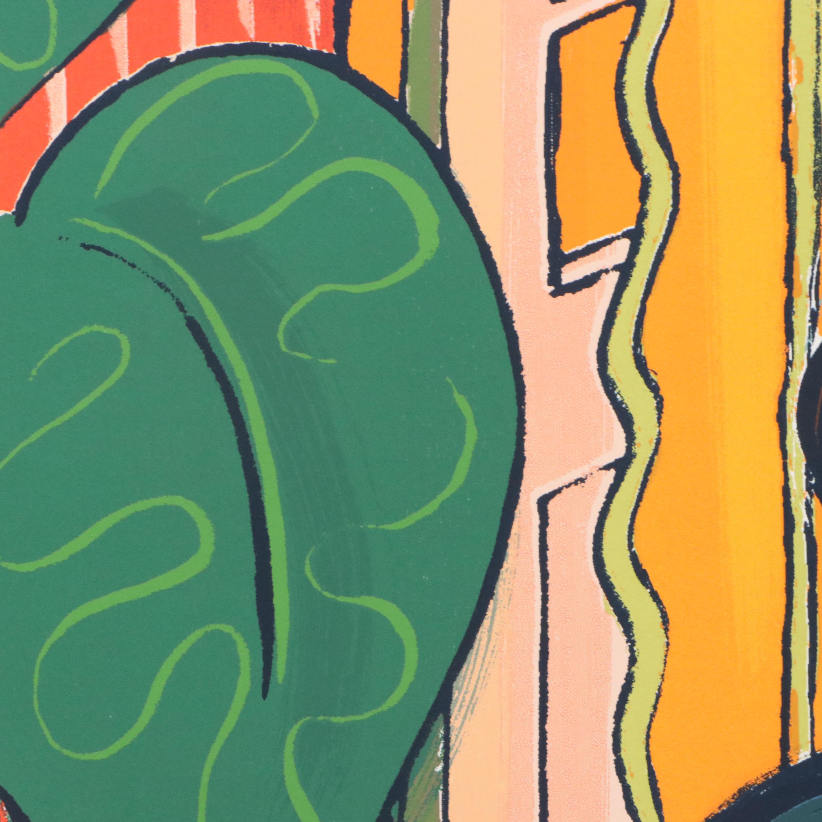 Paul Rogers Screenprint "New Orleans Jazz & Heritage Festival", 2004