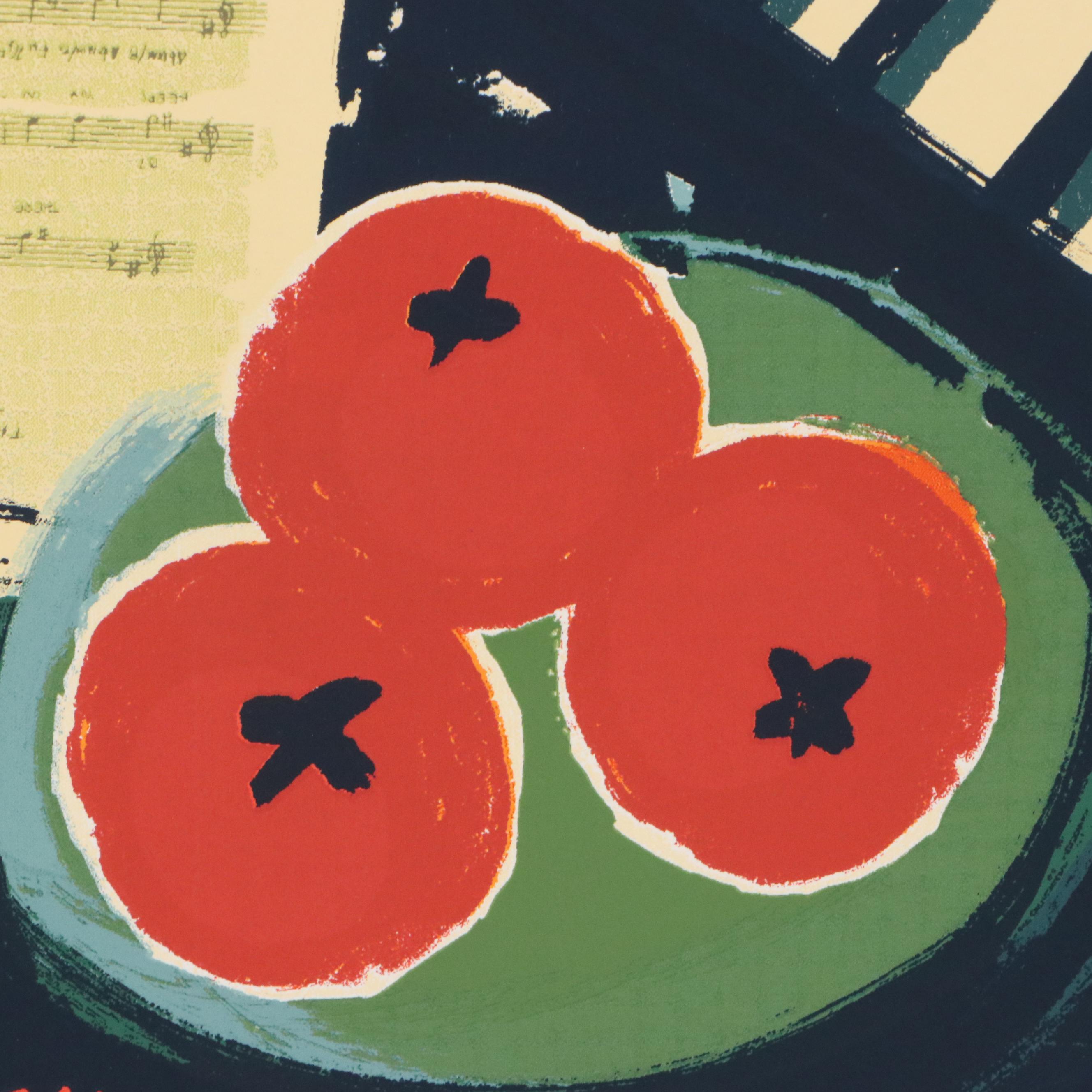 Paul Rogers Screenprint "New Orleans Jazz & Heritage Festival", 2004