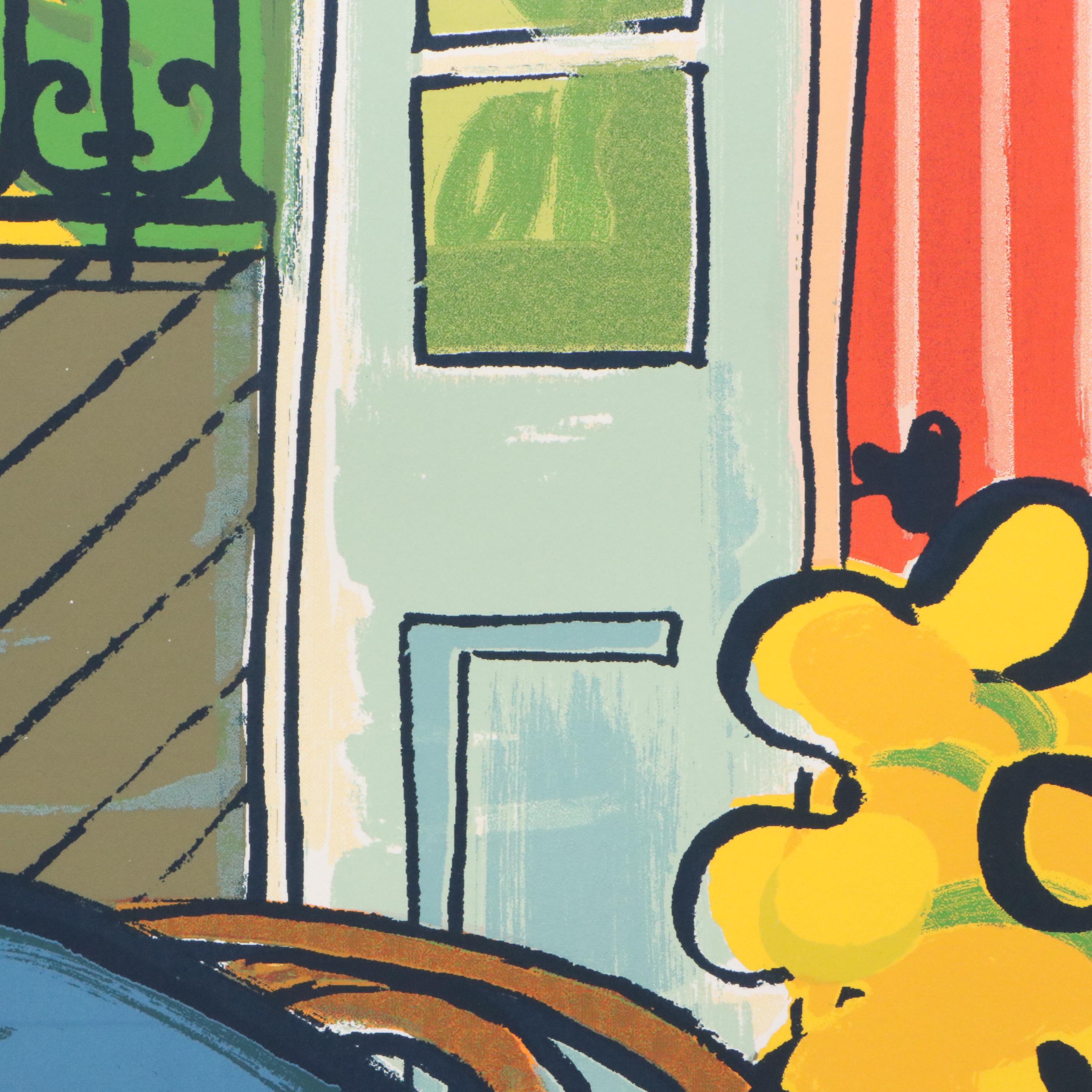 Paul Rogers Screenprint "New Orleans Jazz & Heritage Festival", 2004