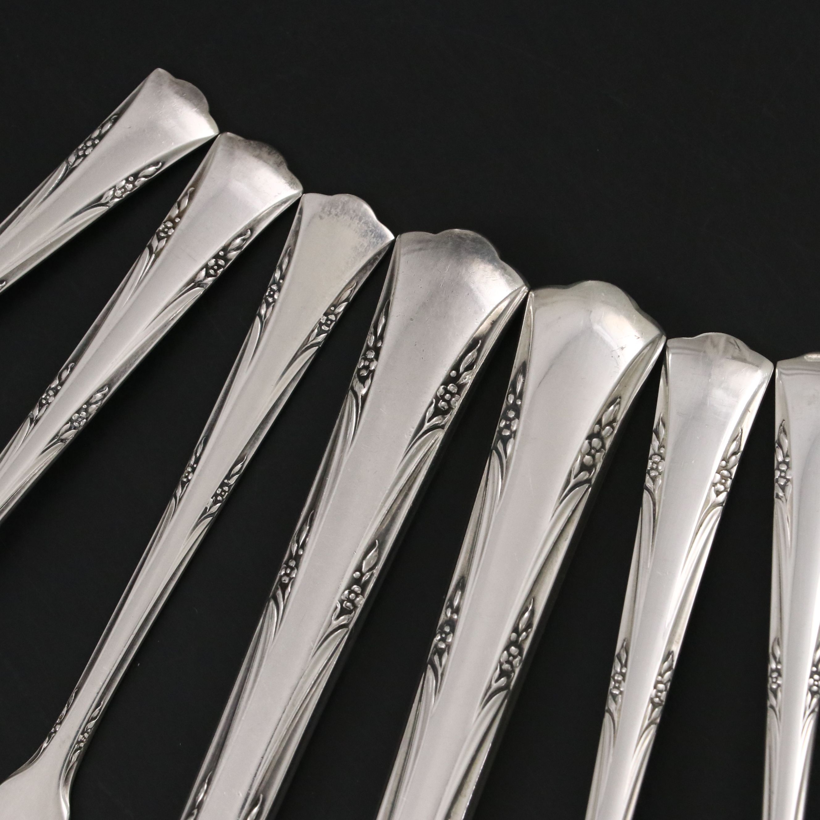 Gorham "Greenbrier" Sterling Silver Flatware, 1938-1991