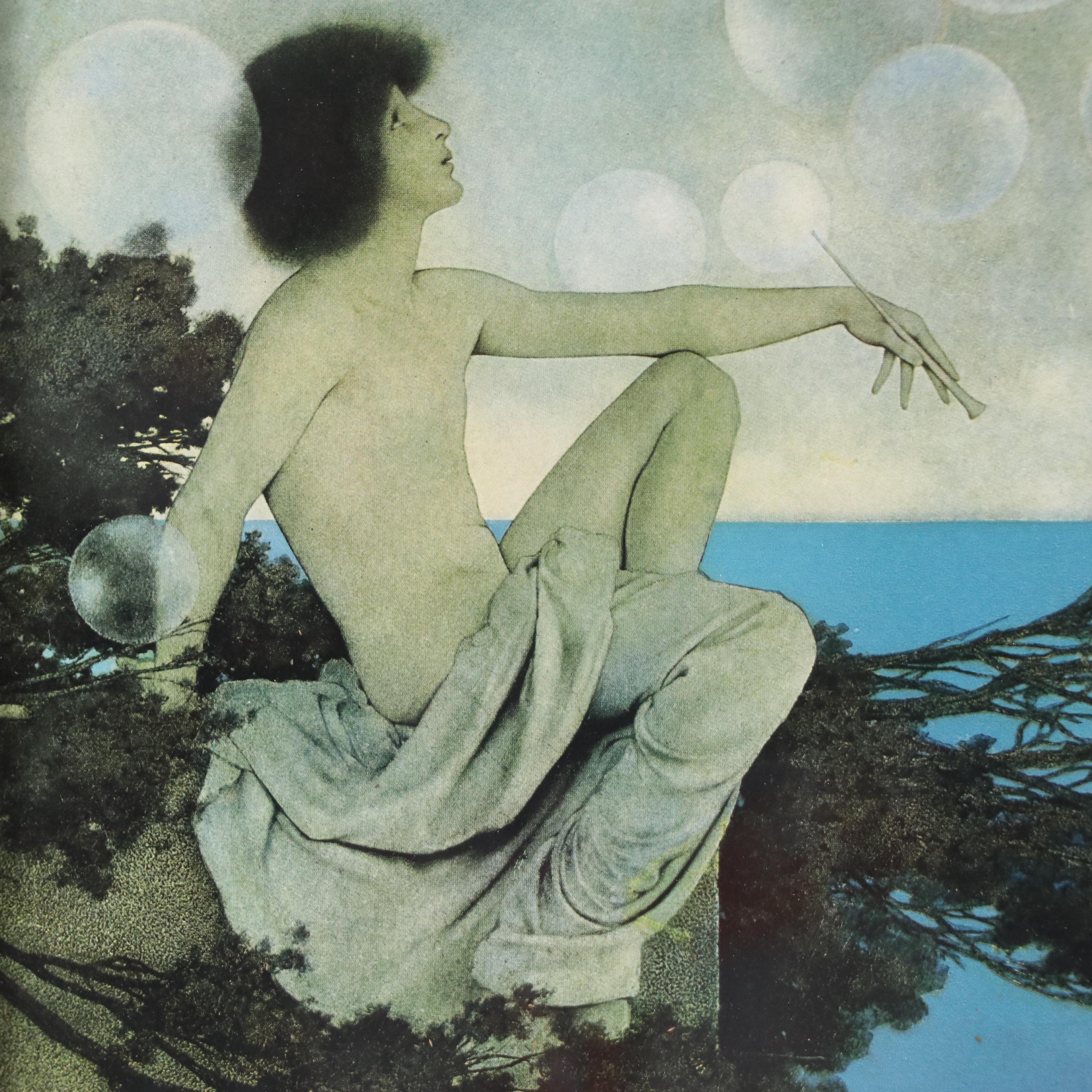 After Maxfield Parrish Offset Lithograph "Wild Geese" and More, Mid-20th Century