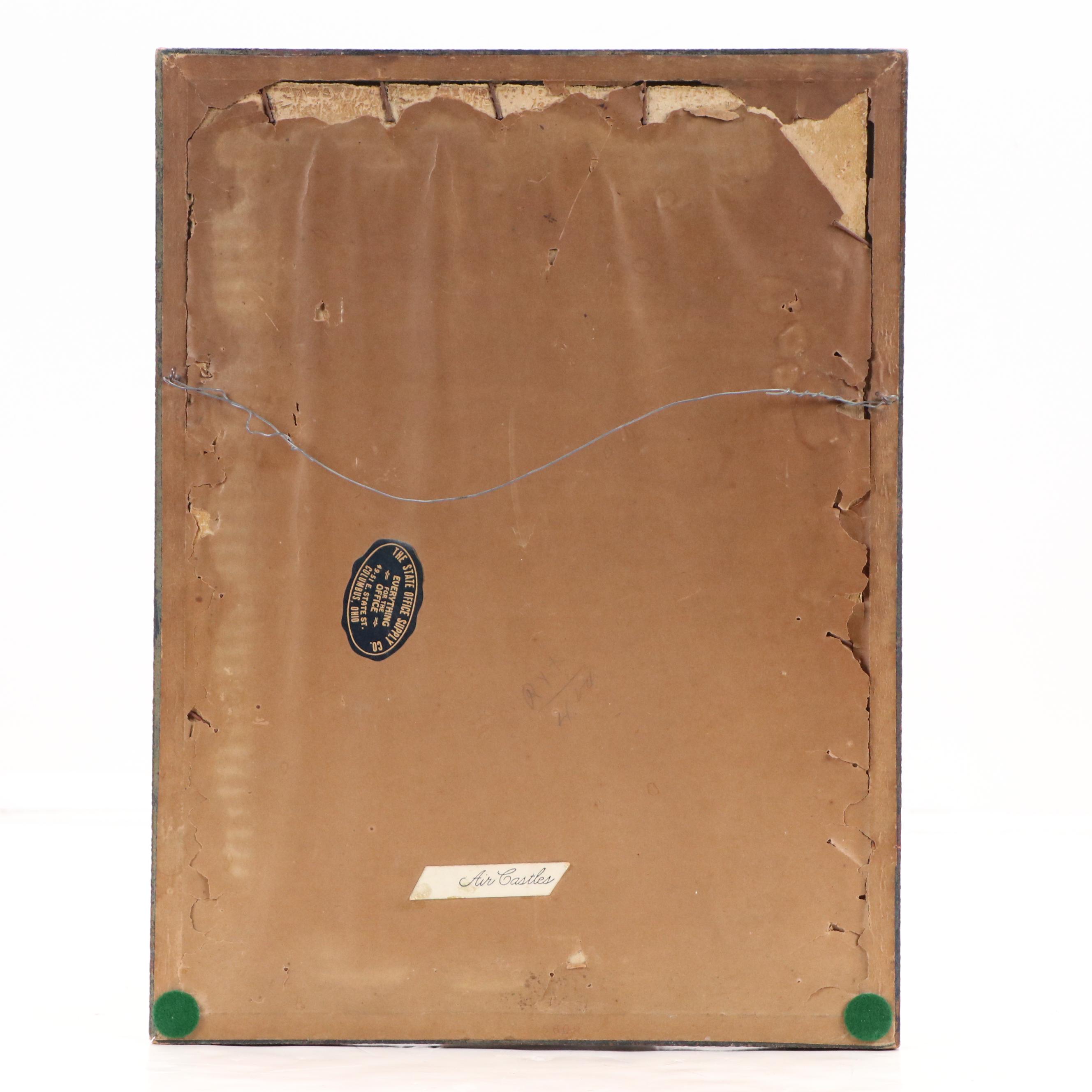 After Maxfield Parrish Offset Lithograph "Wild Geese" and More, Mid-20th Century