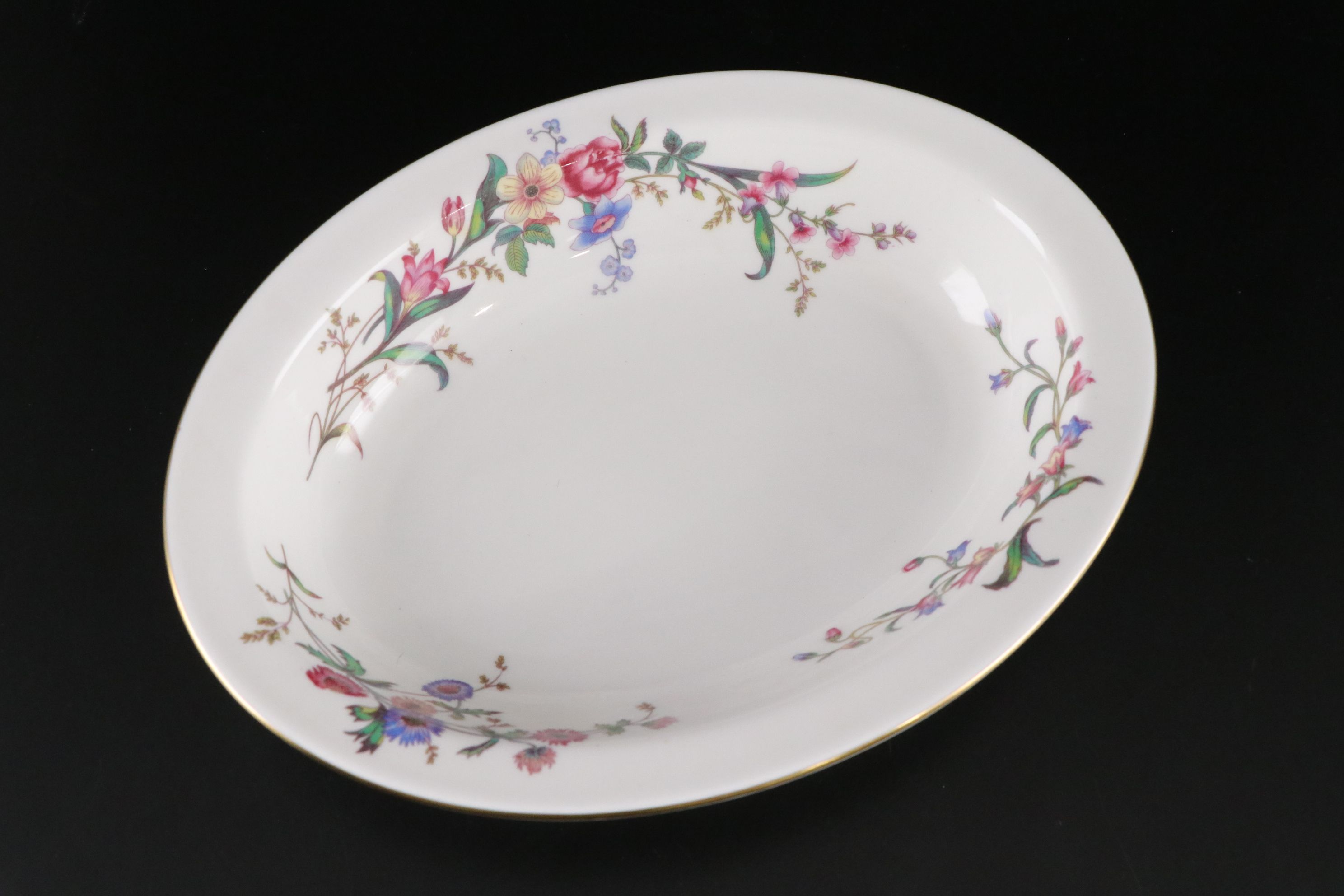 Wedgwood "Devon Sprays" Porcelain Platters, Plates & More
