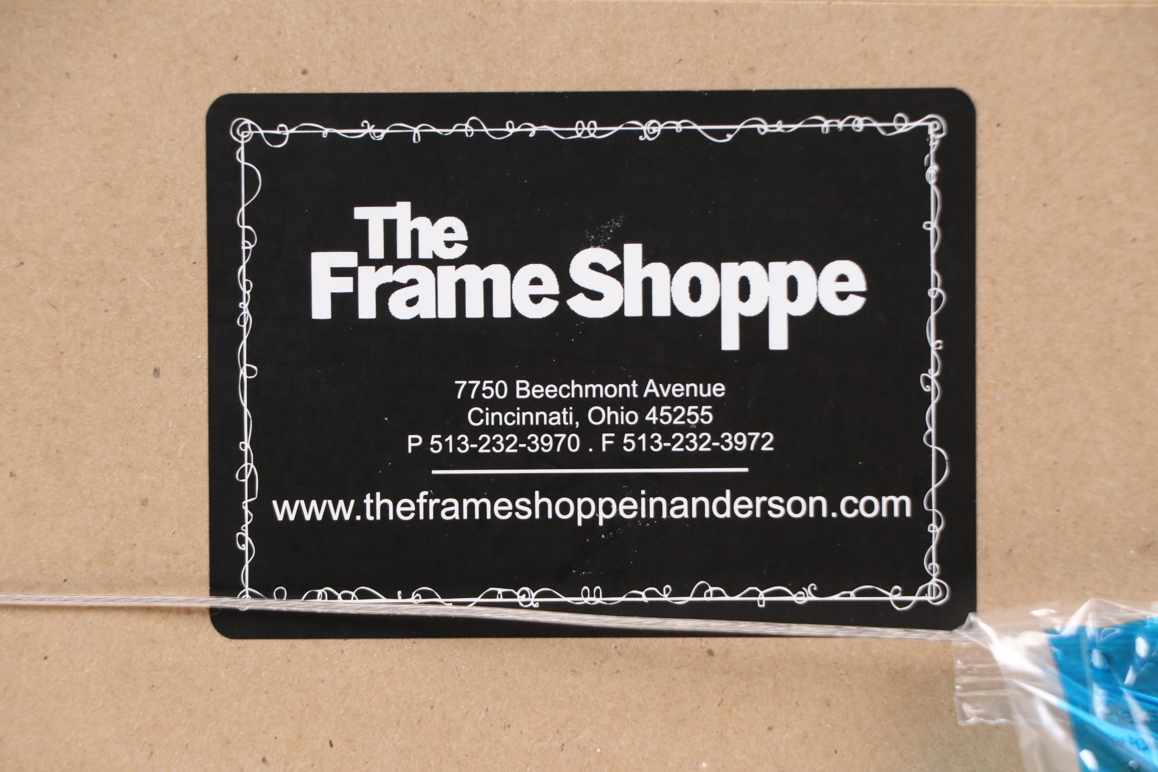 Framed Offset Lithographs of Forest Art, Late 20th Century