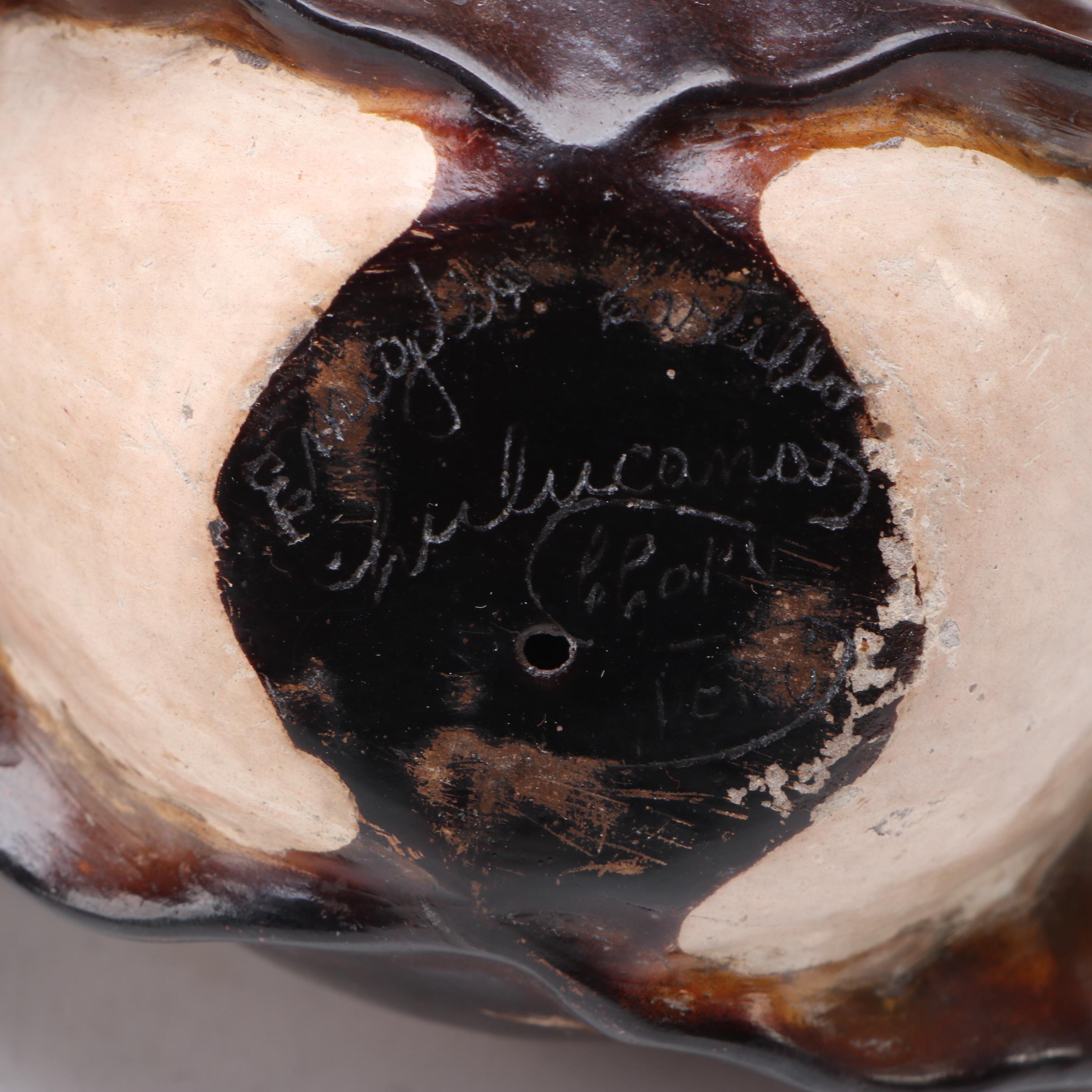 Peruvian Chulucanas Dancing Man and Woman Figurines