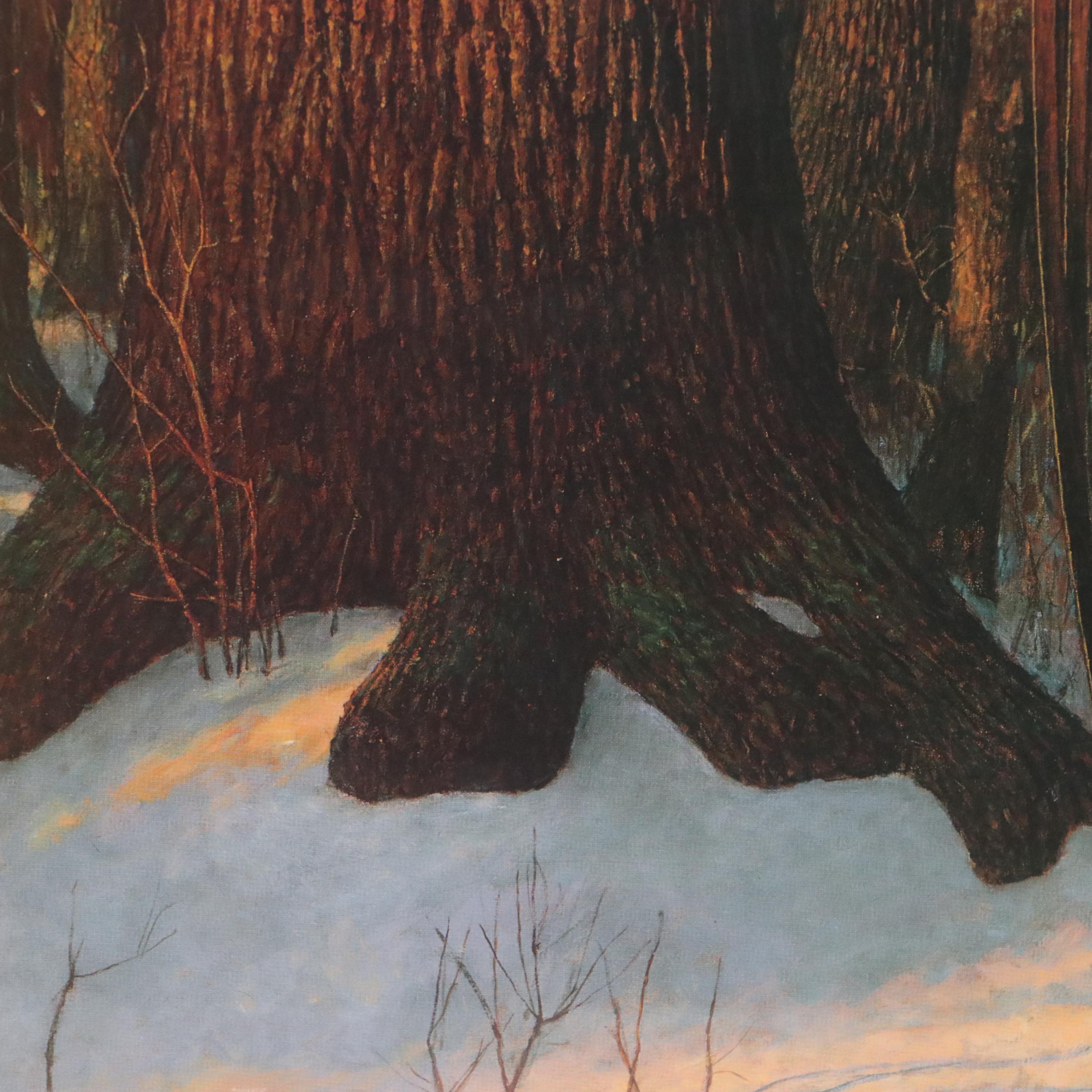 Arnold Friberg Offset Lithograph "The Prayer at Valley Forge"