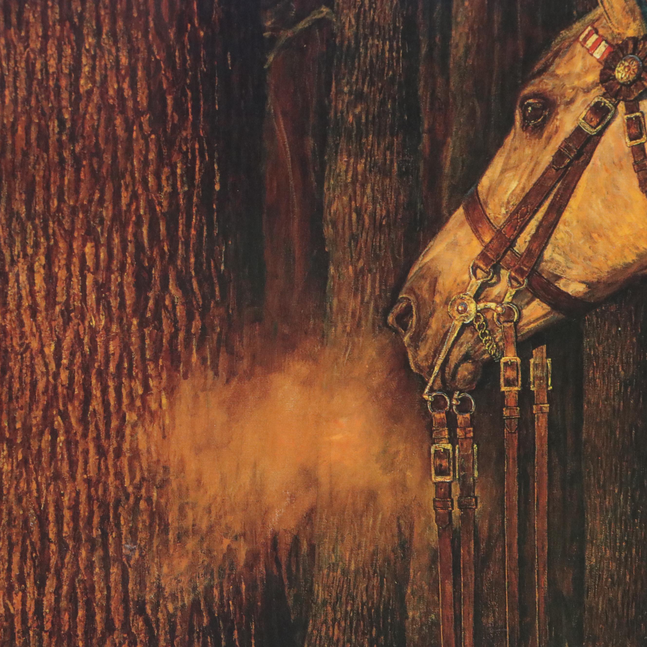 Arnold Friberg Offset Lithograph "The Prayer at Valley Forge"