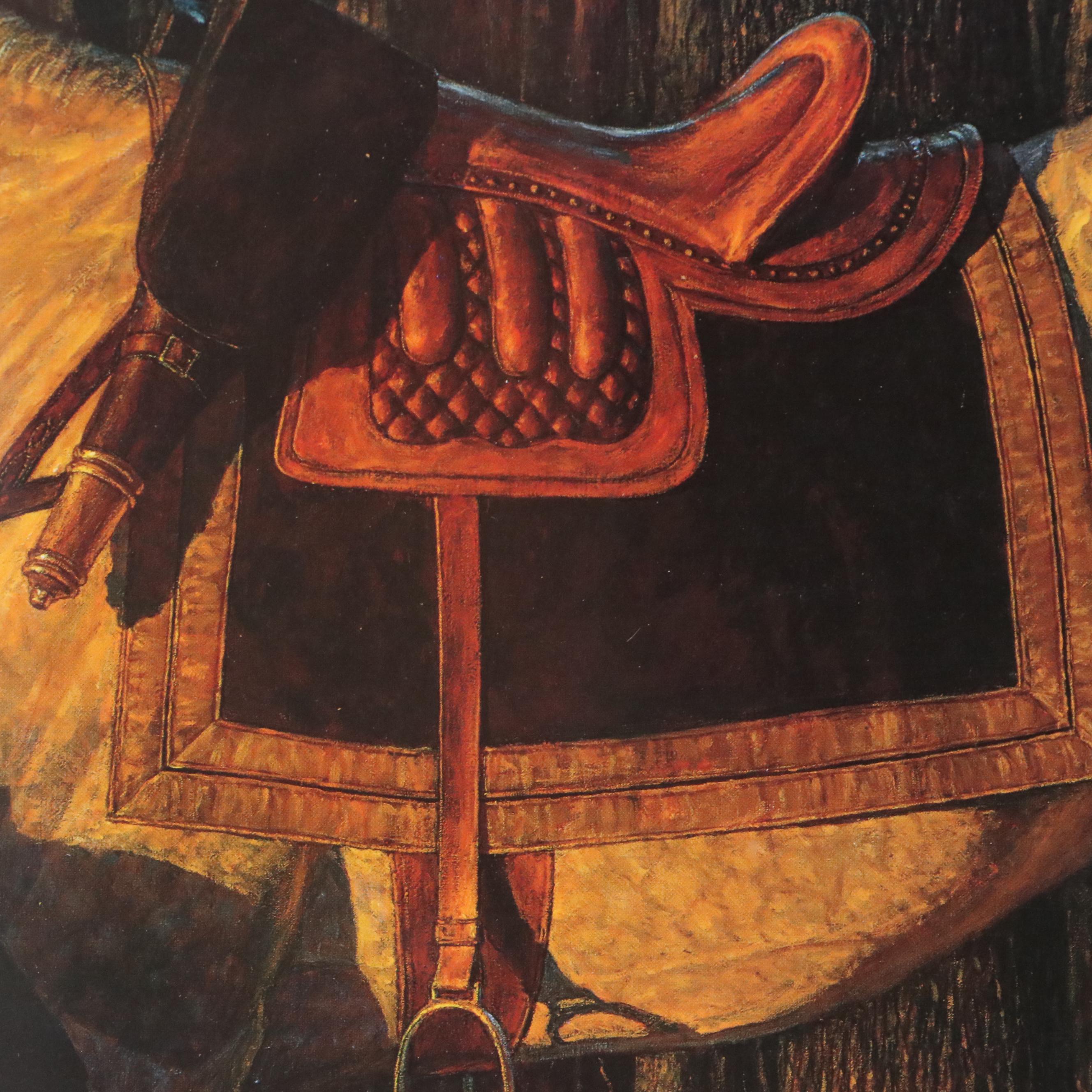 Arnold Friberg Offset Lithograph "The Prayer at Valley Forge"