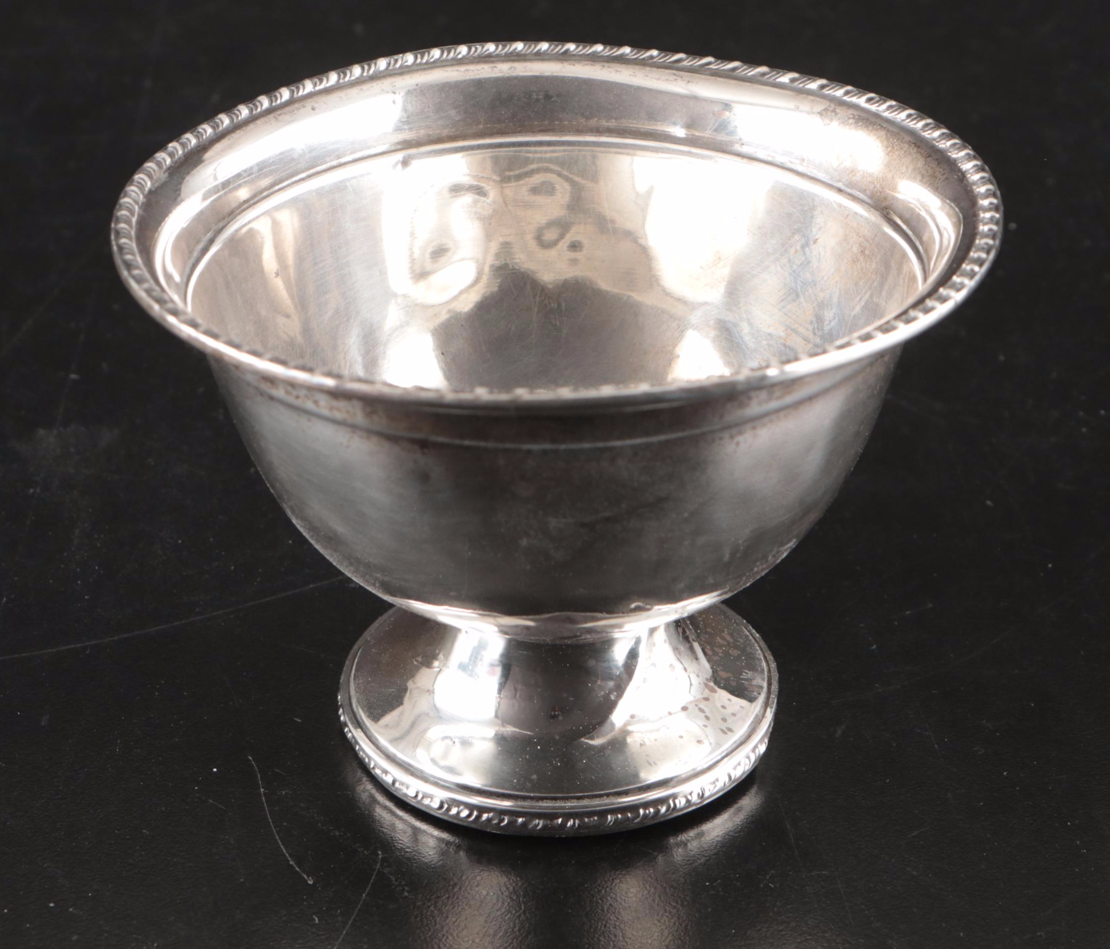 Sterling Whiting Bowl, Fisher Sterling Sugar Bowl, and More Sterling Tableware