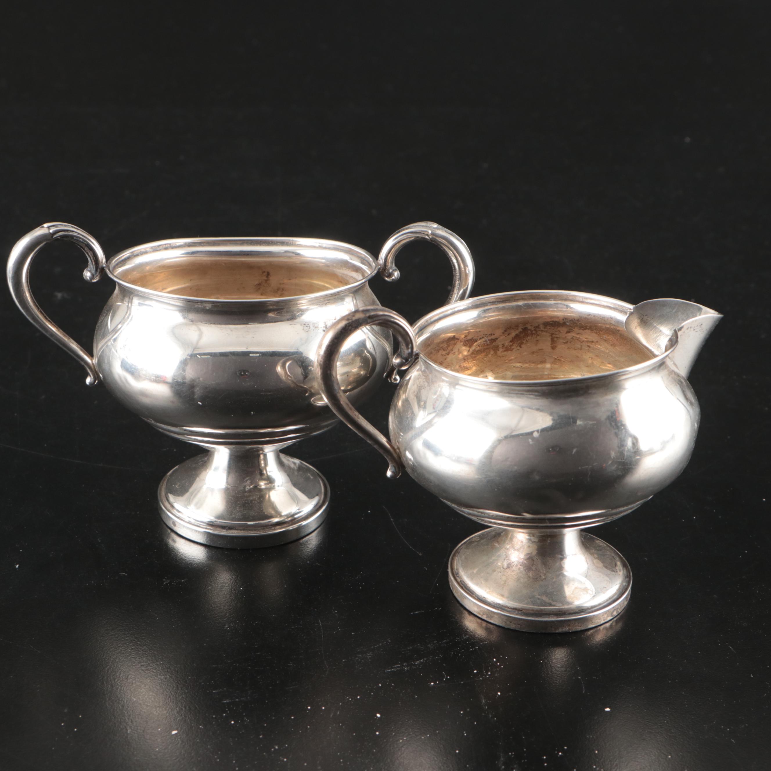 Sterling Whiting Bowl, Fisher Sterling Sugar Bowl, and More Sterling Tableware