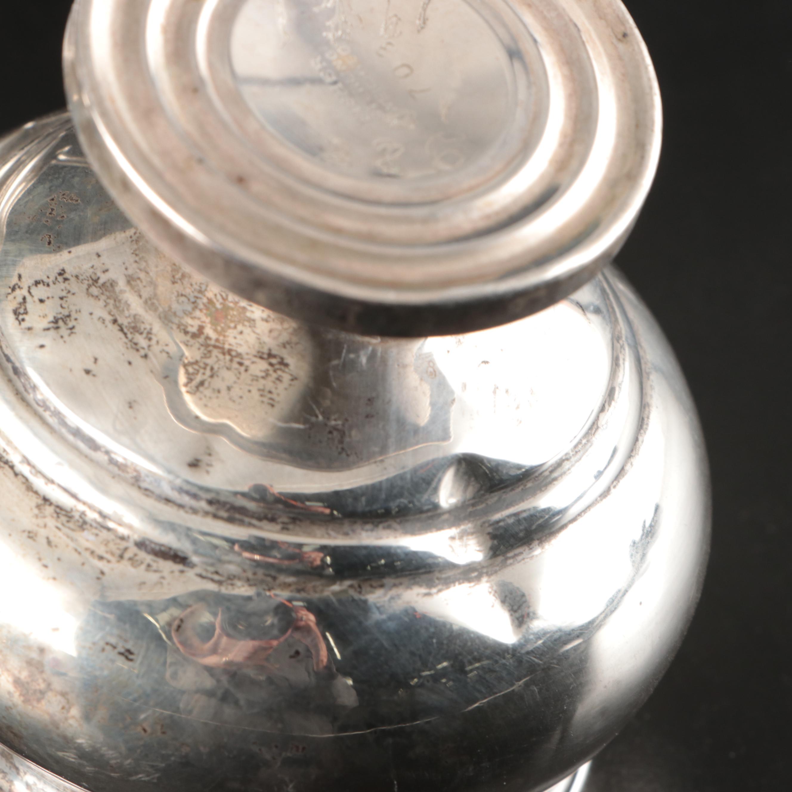 Sterling Whiting Bowl, Fisher Sterling Sugar Bowl, and More Sterling Tableware