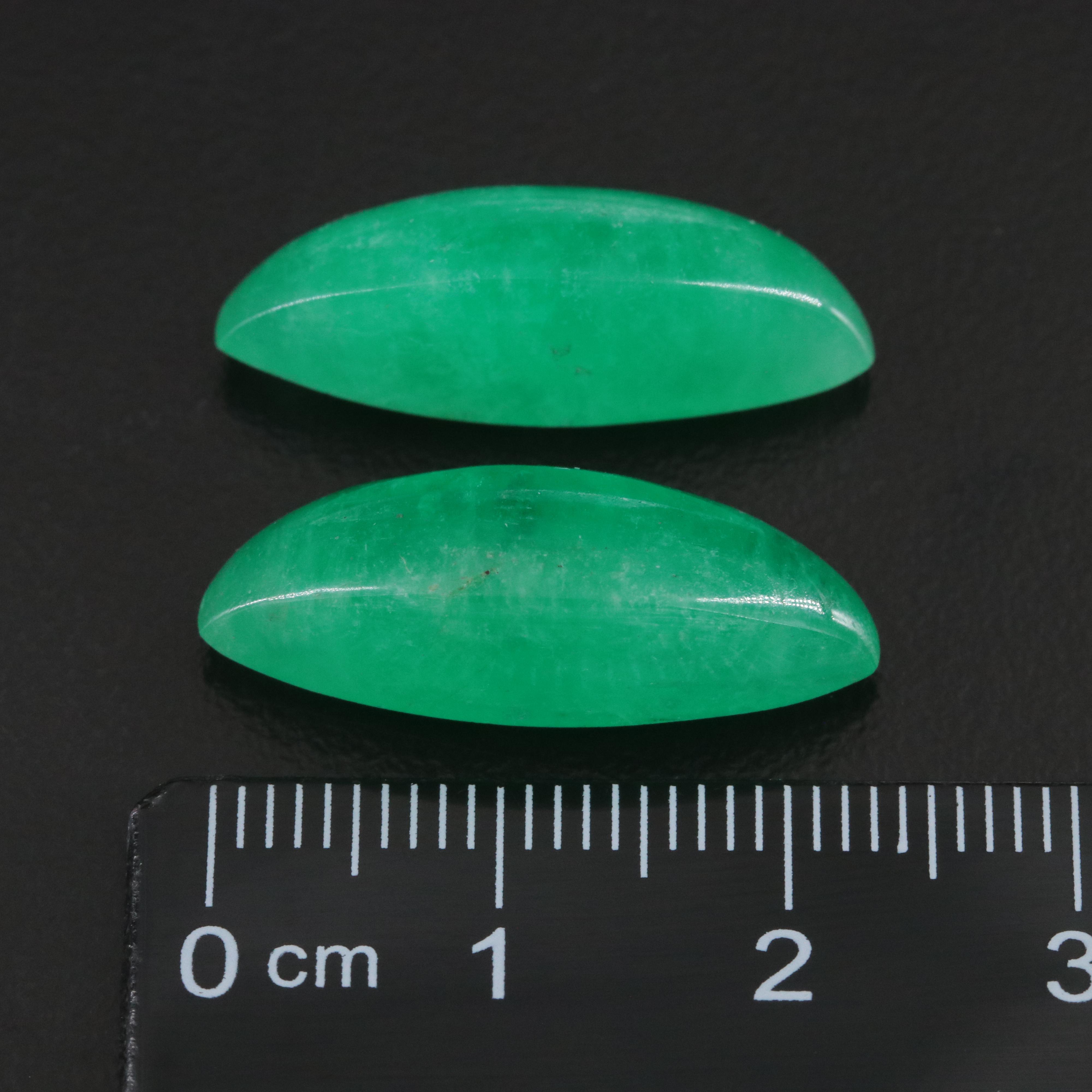Loose 23.16 CTW Emerald Pair