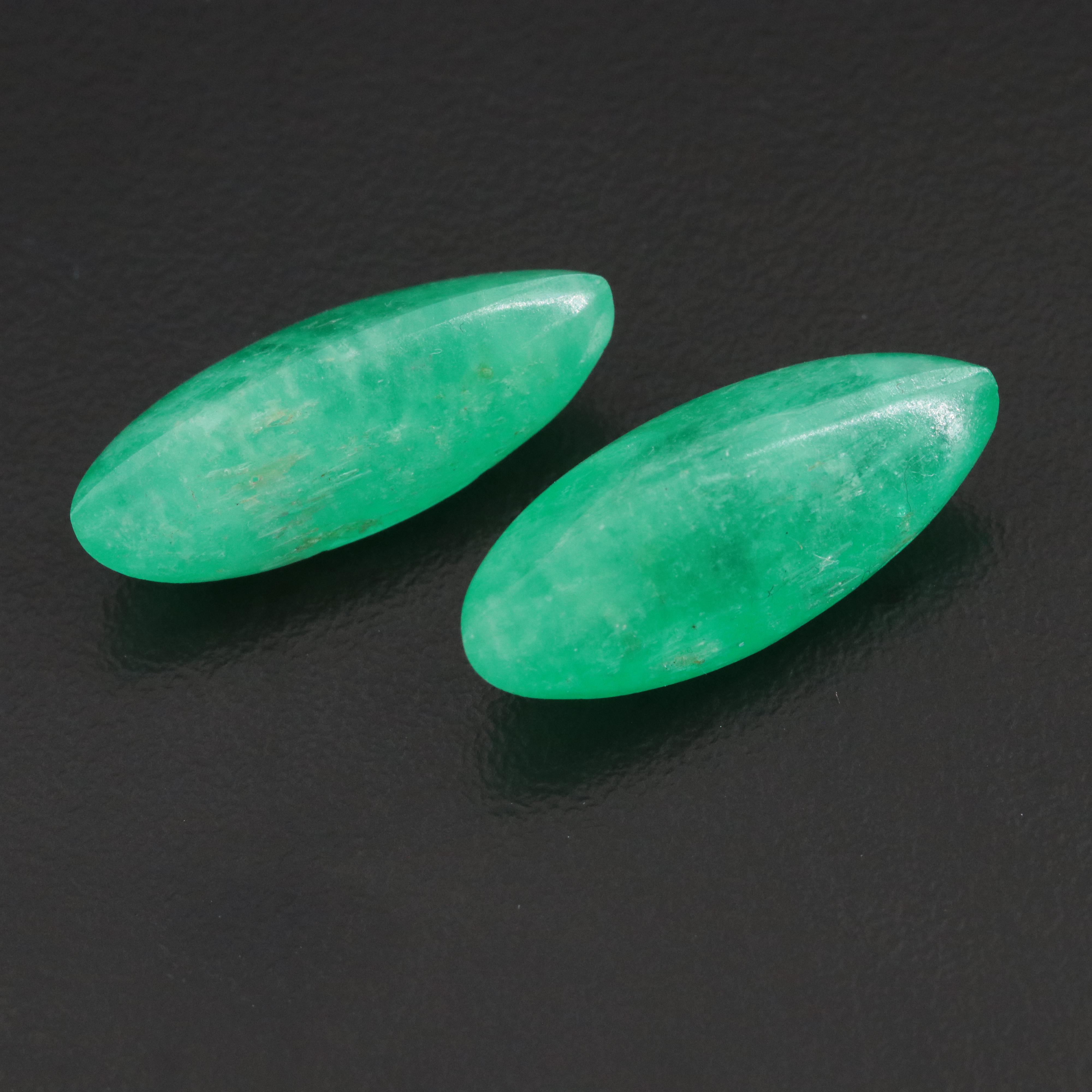 Loose 23.16 CTW Emerald Pair