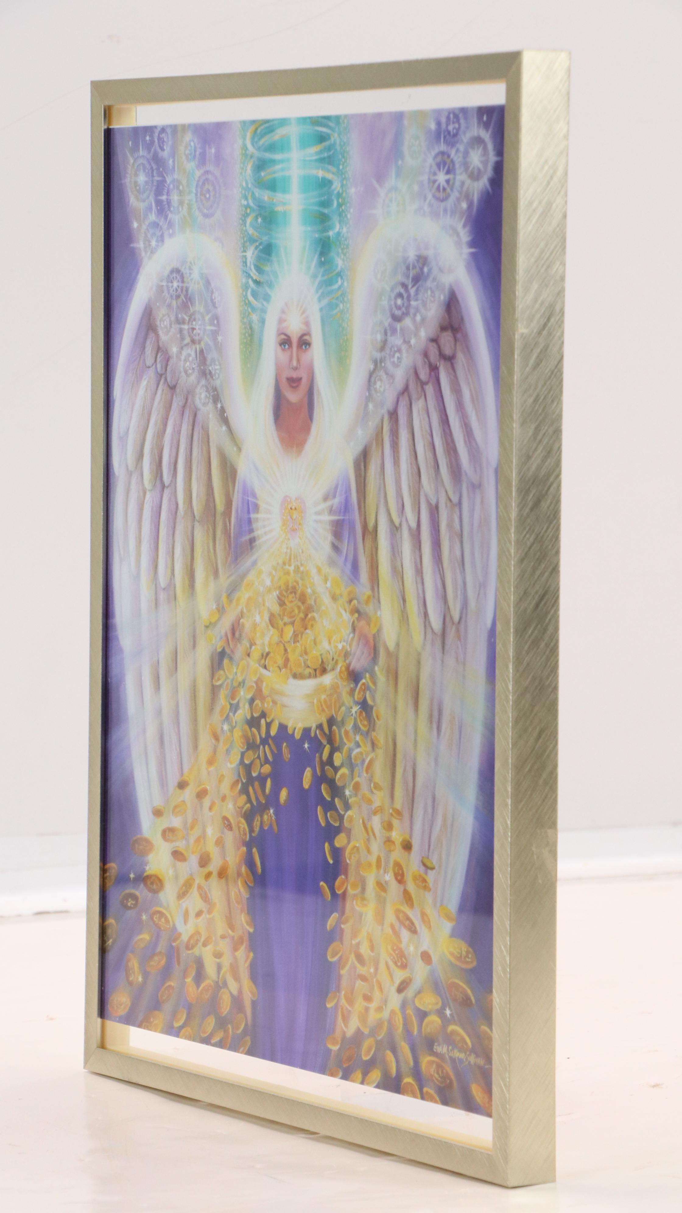 Eva M. Sakmar-Sullivan Digital Print "Angel of Divine Prosperity and Abundance"
