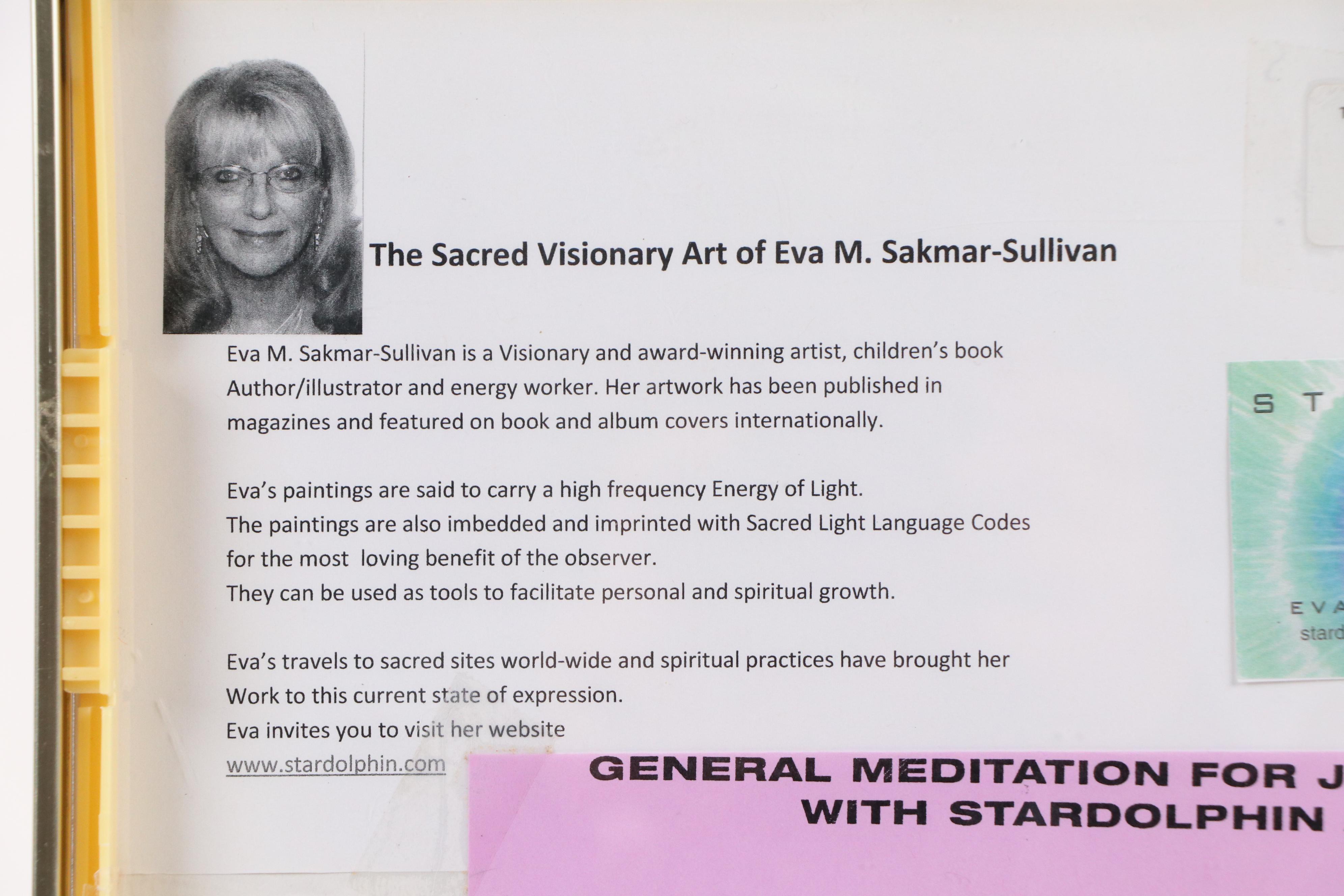 Eva M. Sakmar-Sullivan Digital Print "Angel of Divine Prosperity and Abundance"