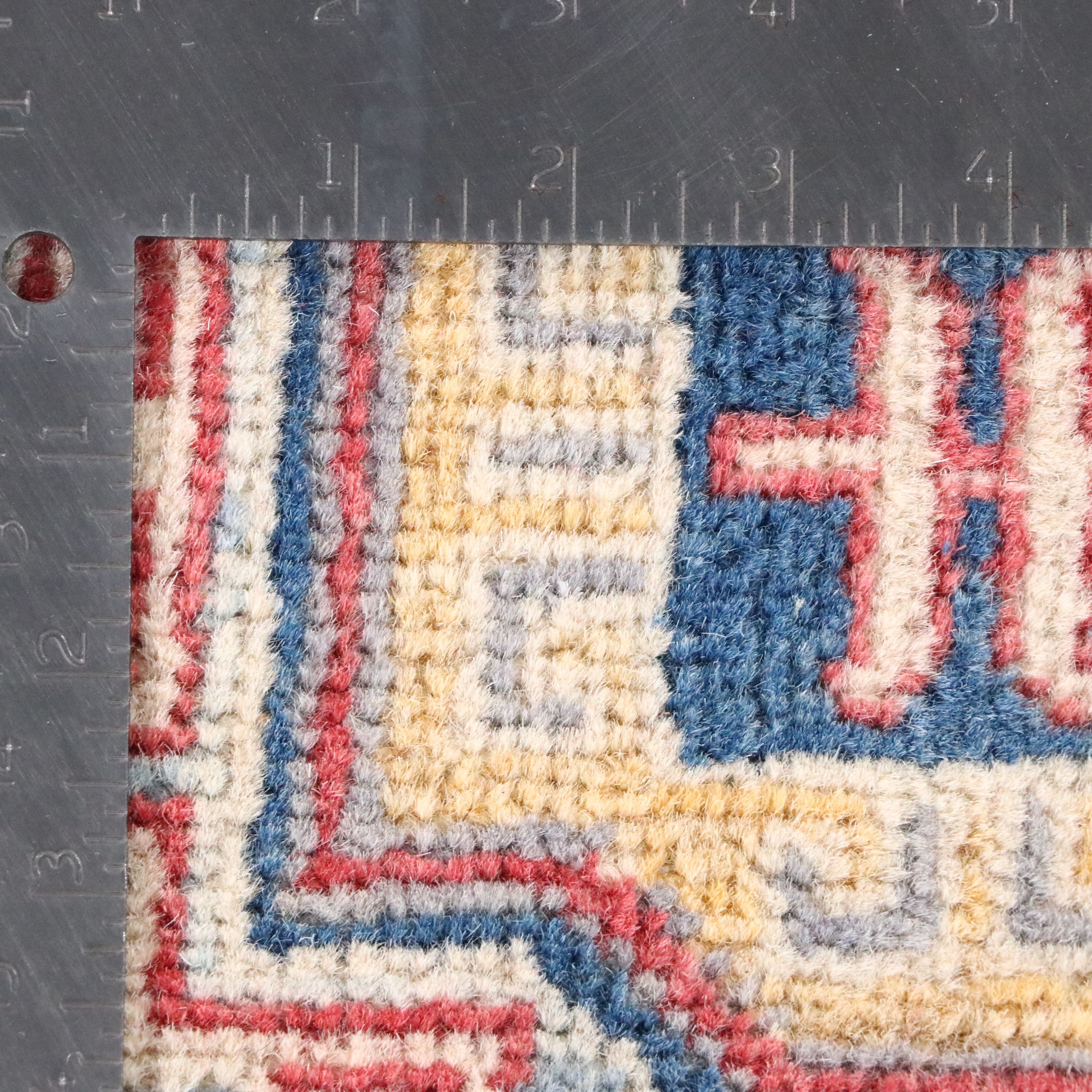 2'9 x 9'9 Hand-Knotted Afghan Kazak Carpet Runner