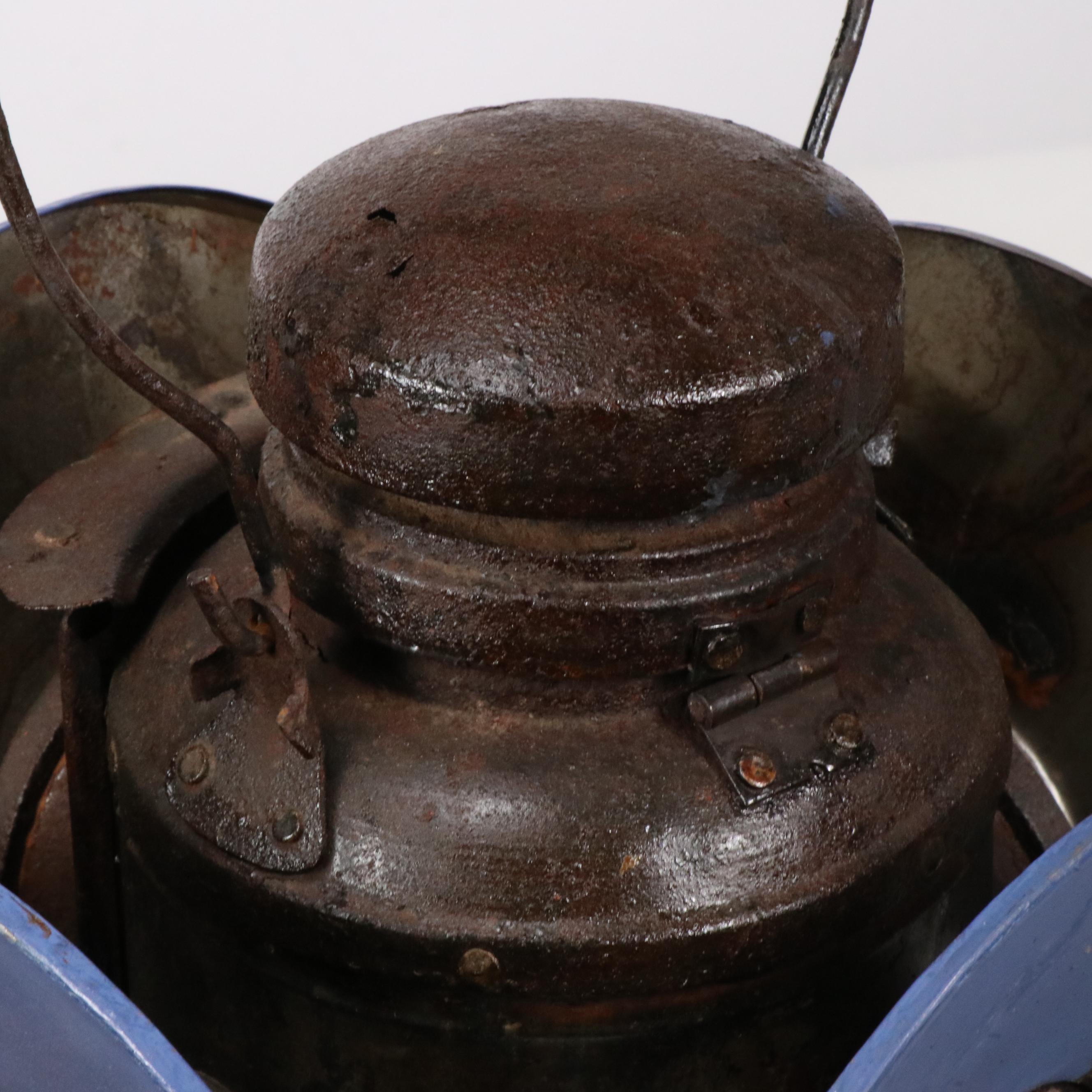 Adlake Style Metal Railroad Lanterns